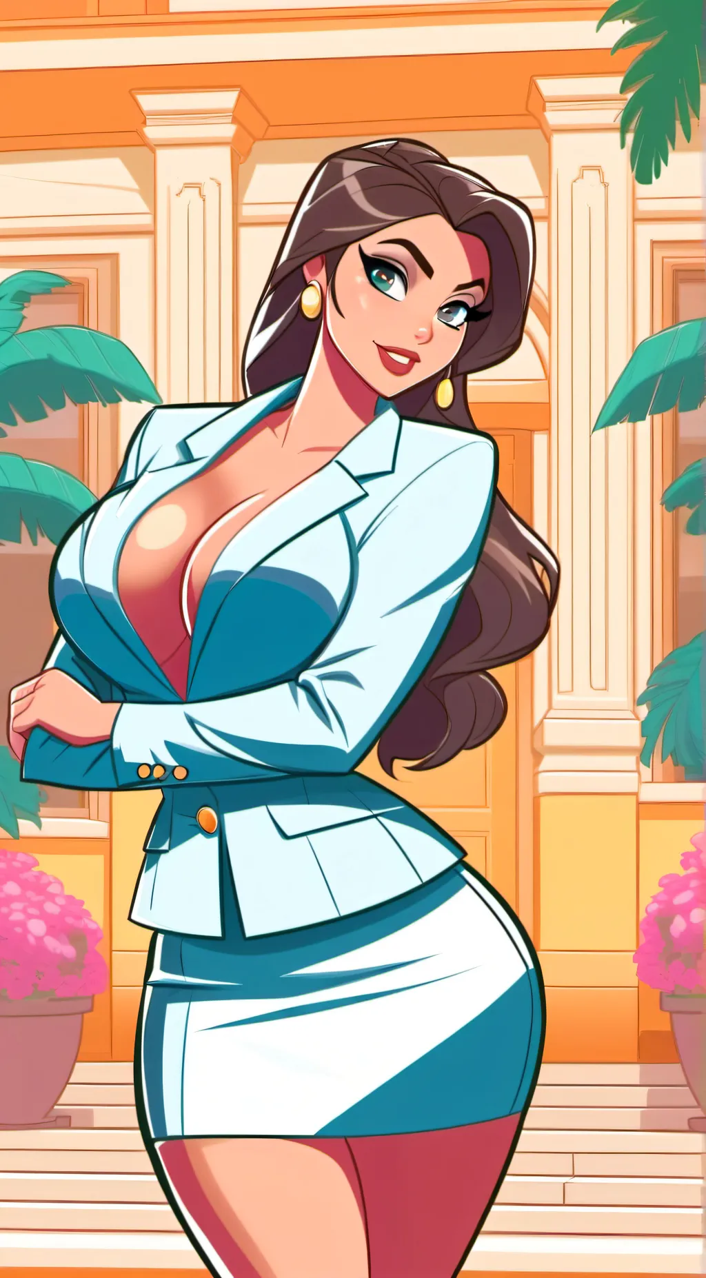 ai character: Gia background