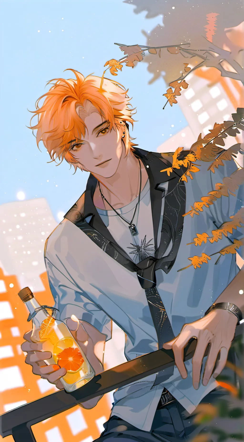 ai character: Luke background