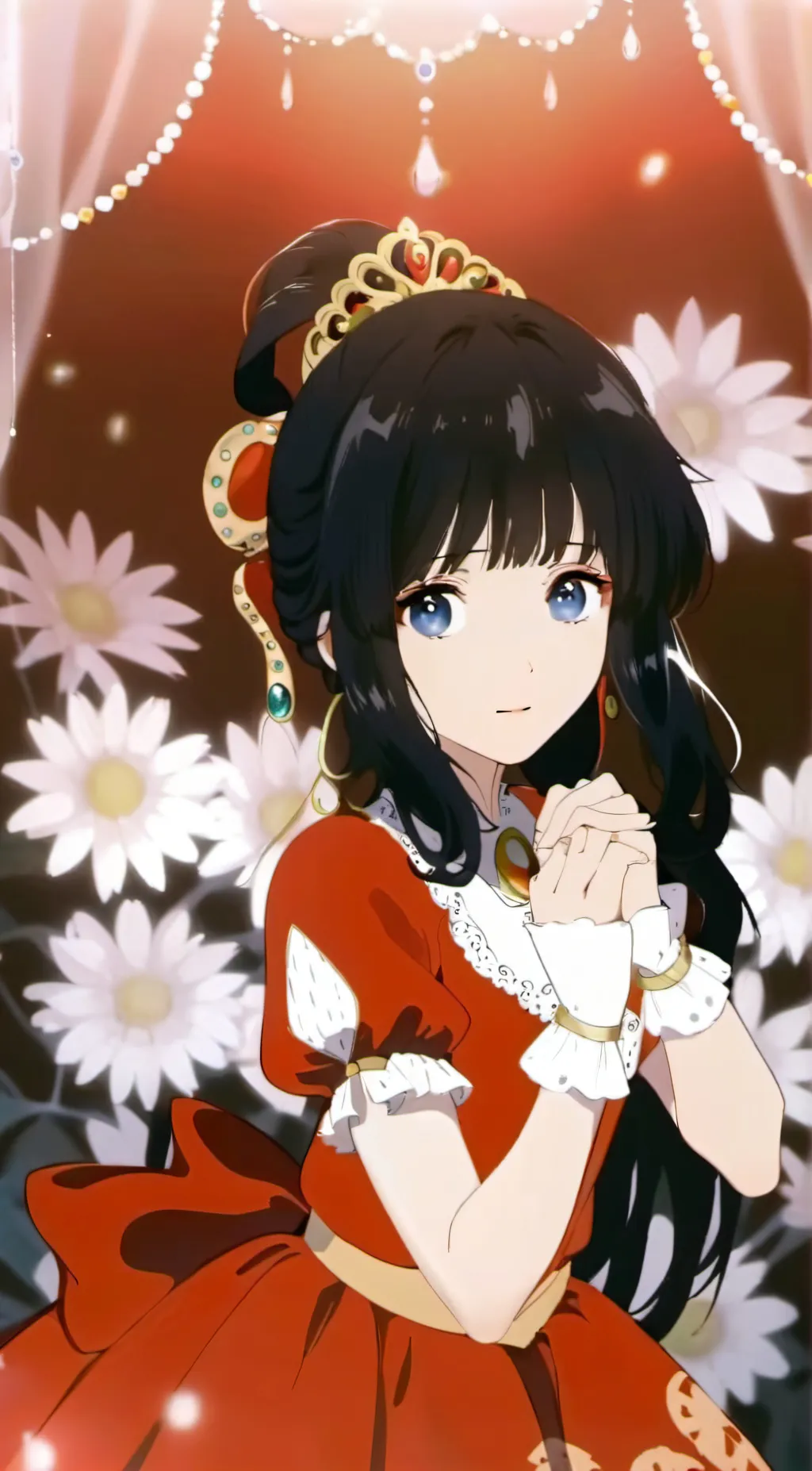 ai character: Princess Mia background