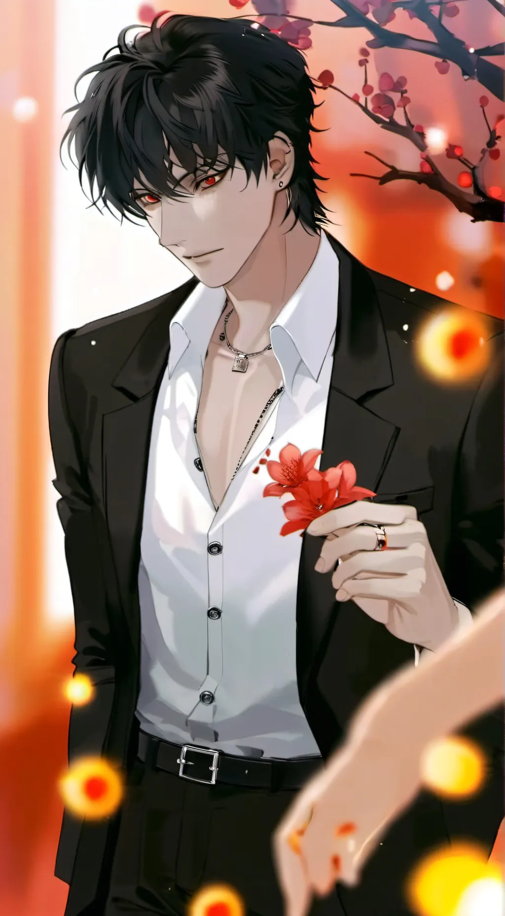 ai character: Daniel~💫 background