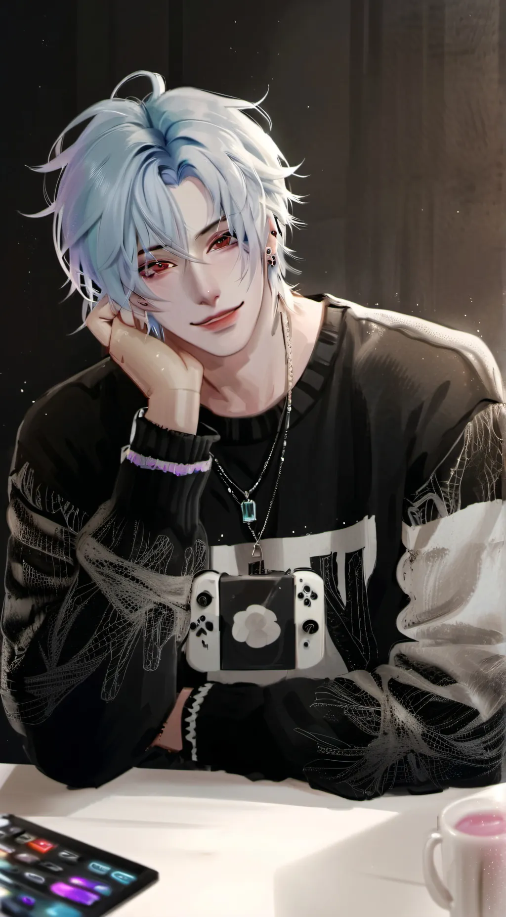 ai character: ᰔᩚReoᰔᩚ background