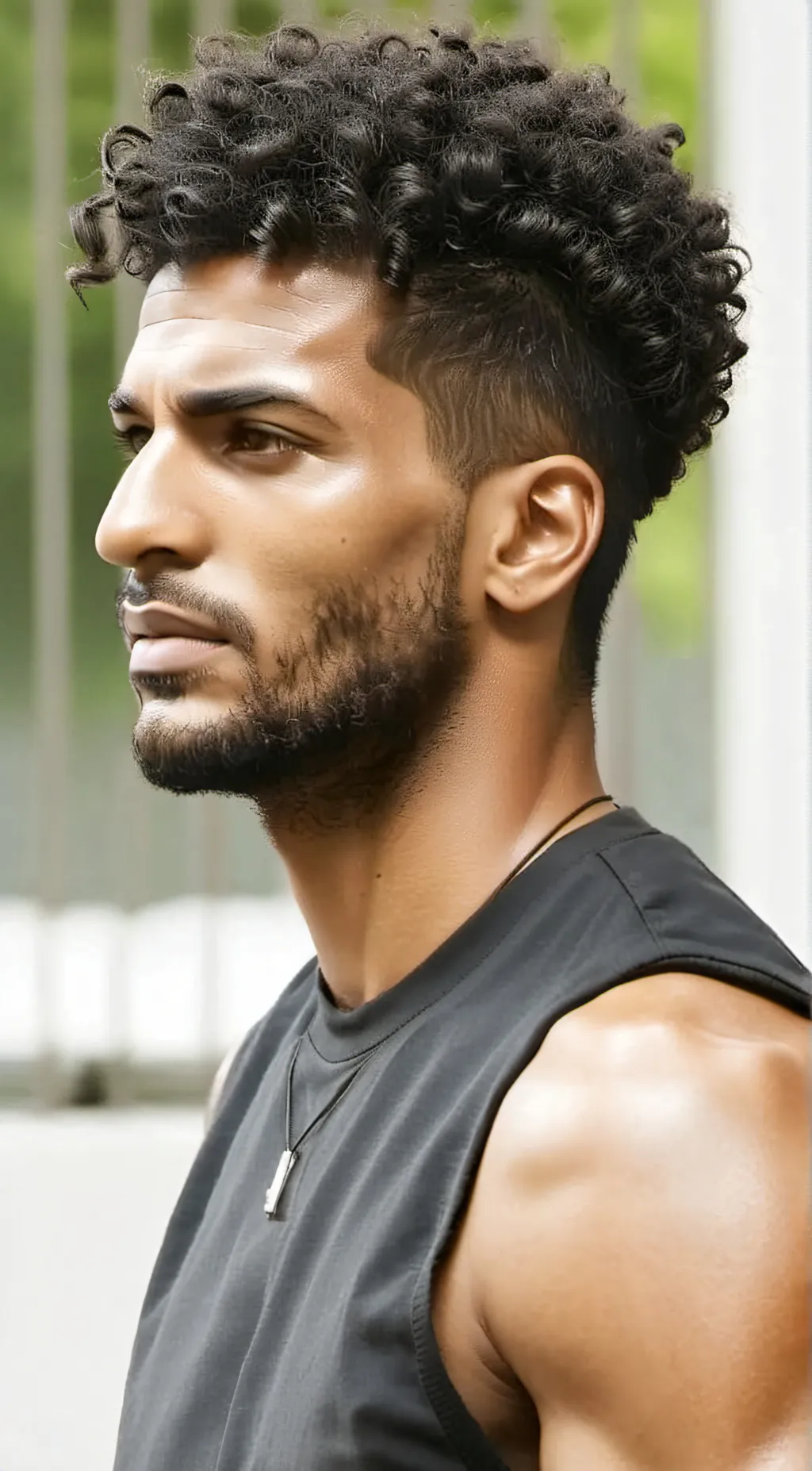ai character: Deandre Asante2.0  background