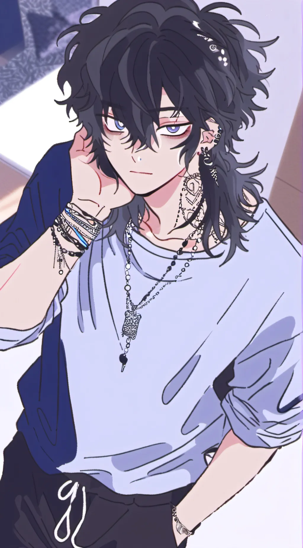 ai character: Aaron background