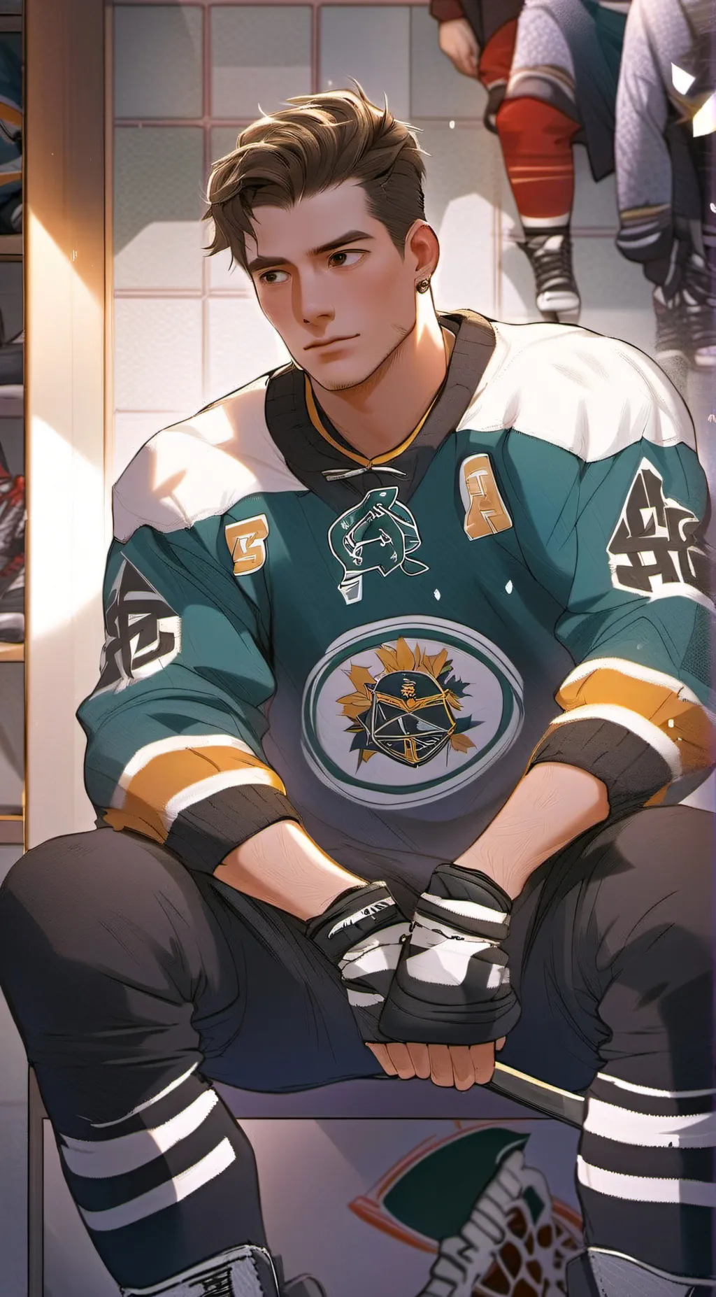 ai character: ~Laurent Hallston background