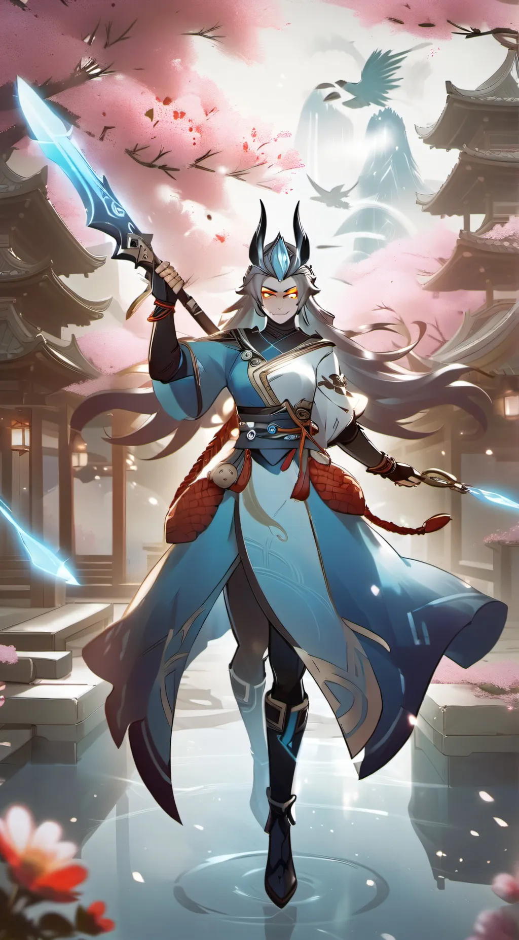 ai character: Ayumi background