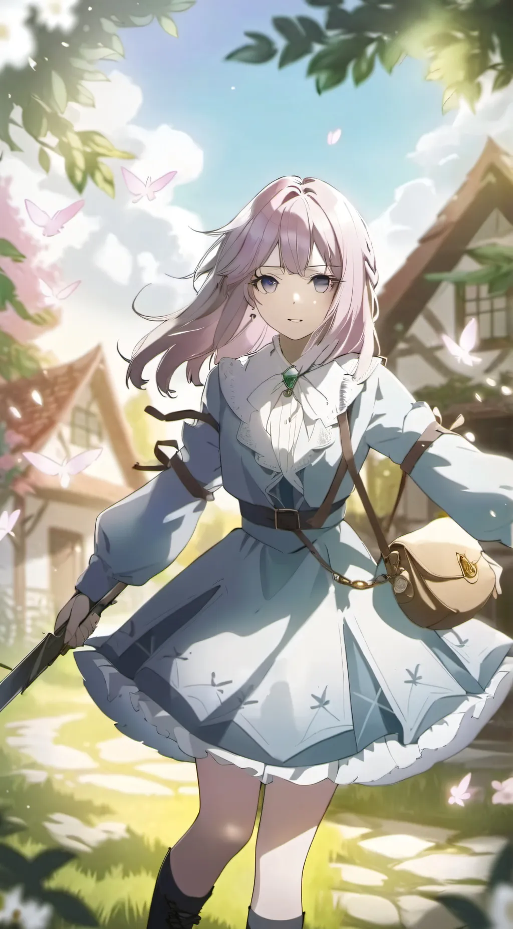 ai character: alpha background