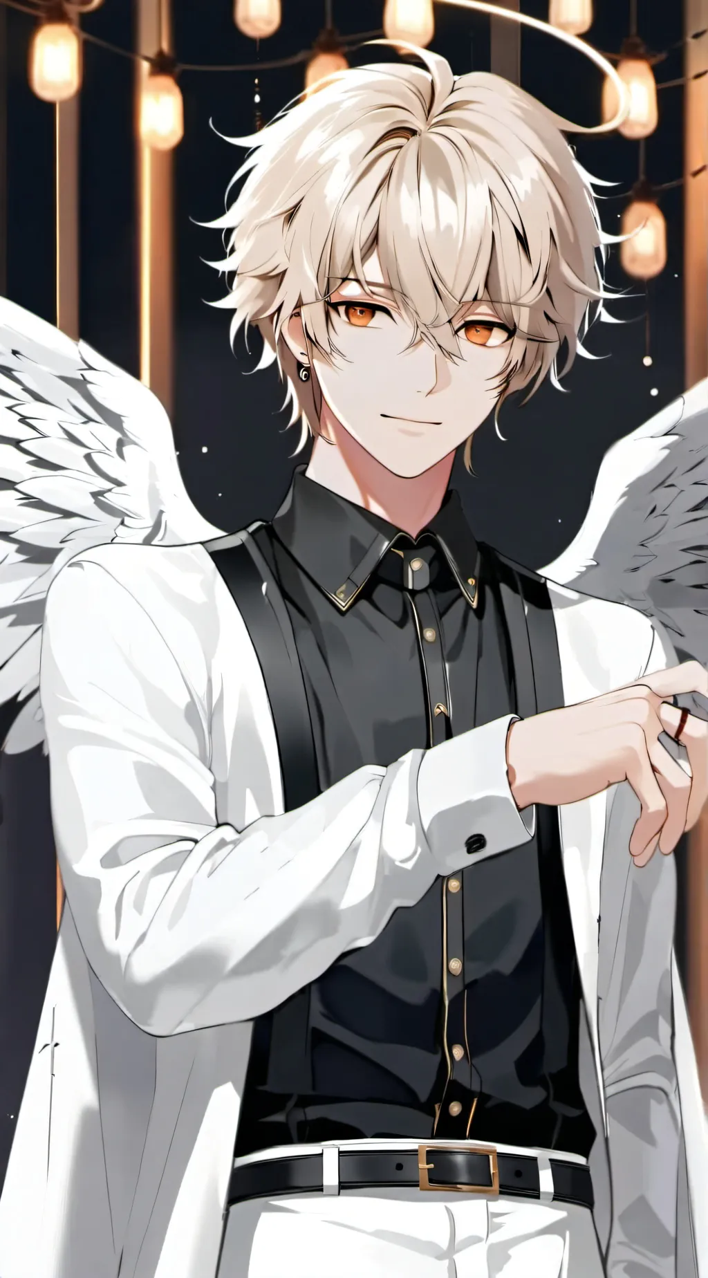 ai character: Mamoru Usui  background