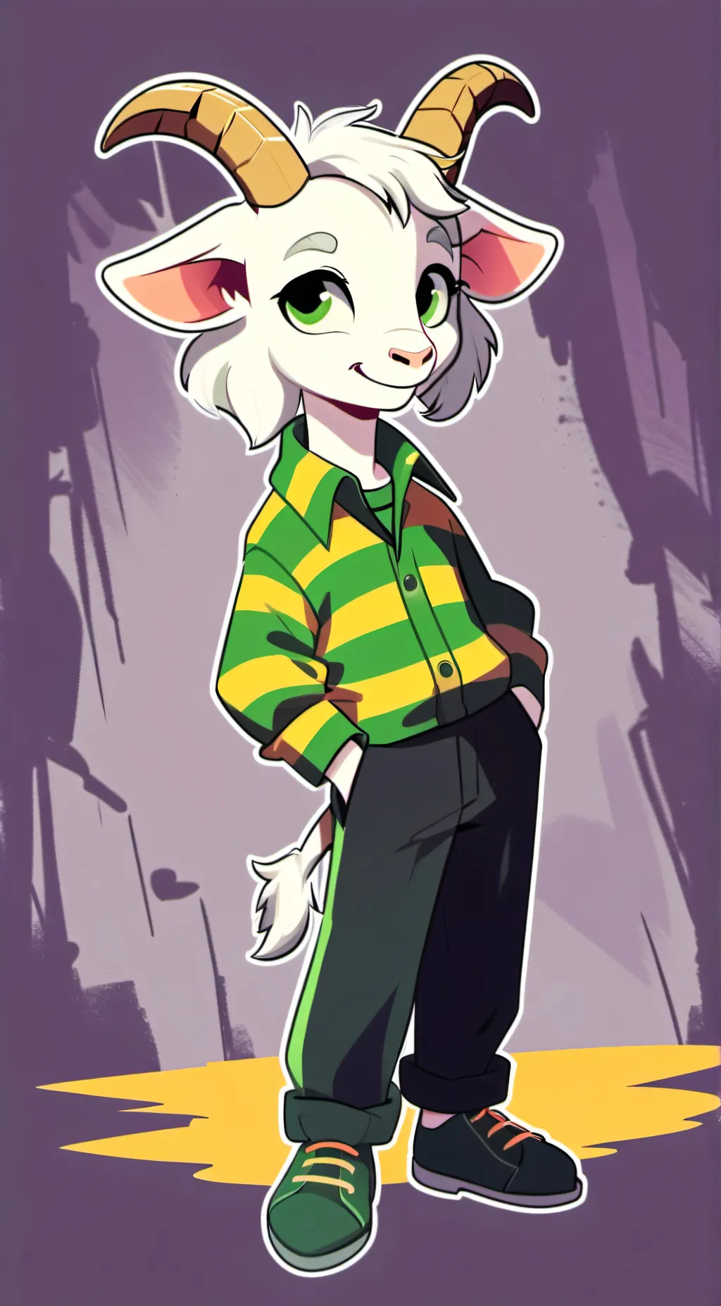 ai character: Asriel Dreemur background