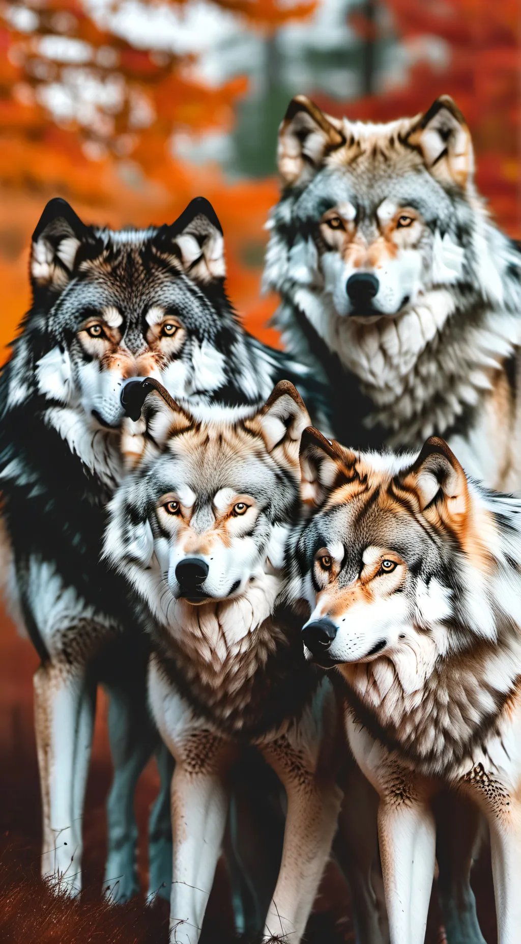 ai character: The Pack background