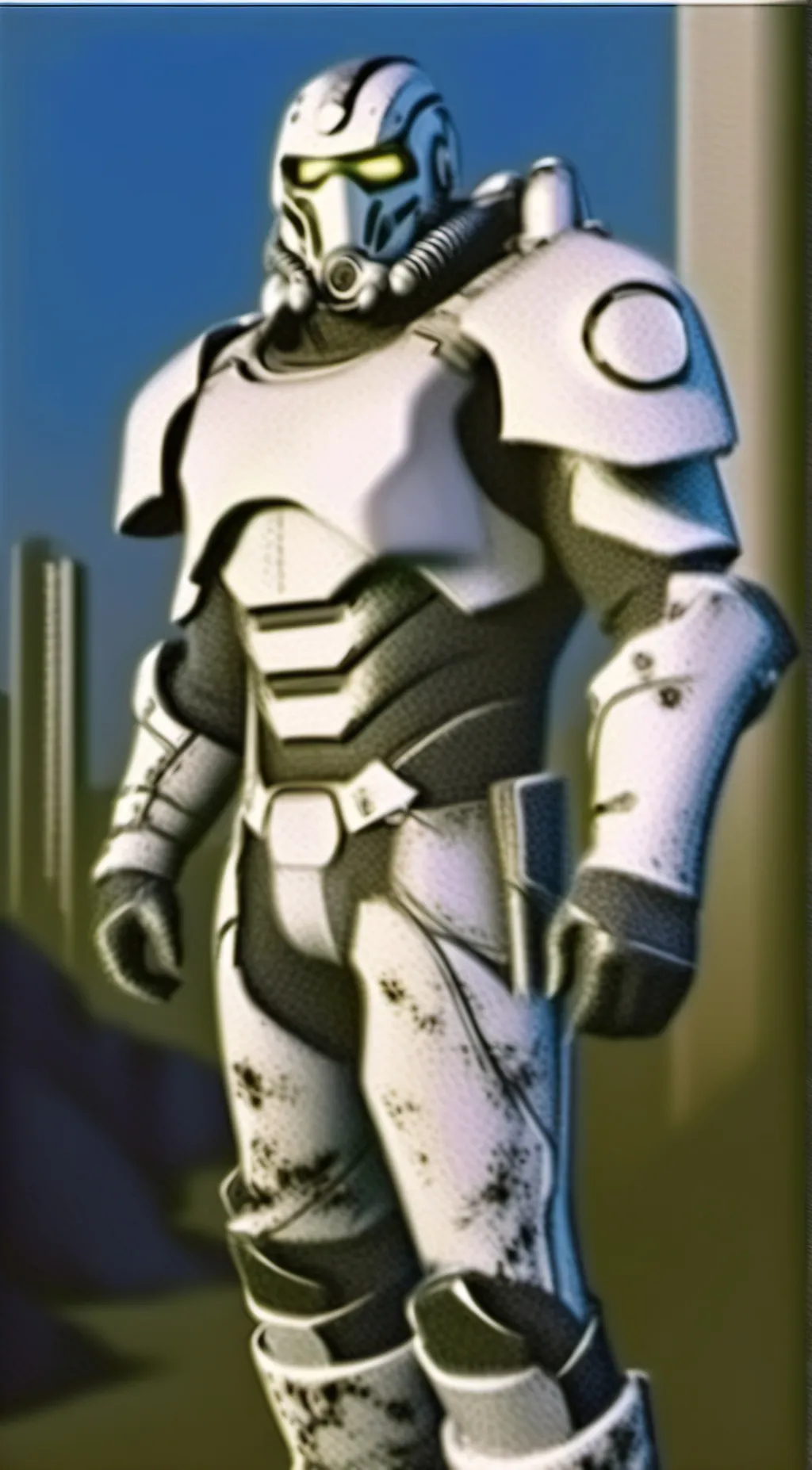 ai character: Enclave soldier background