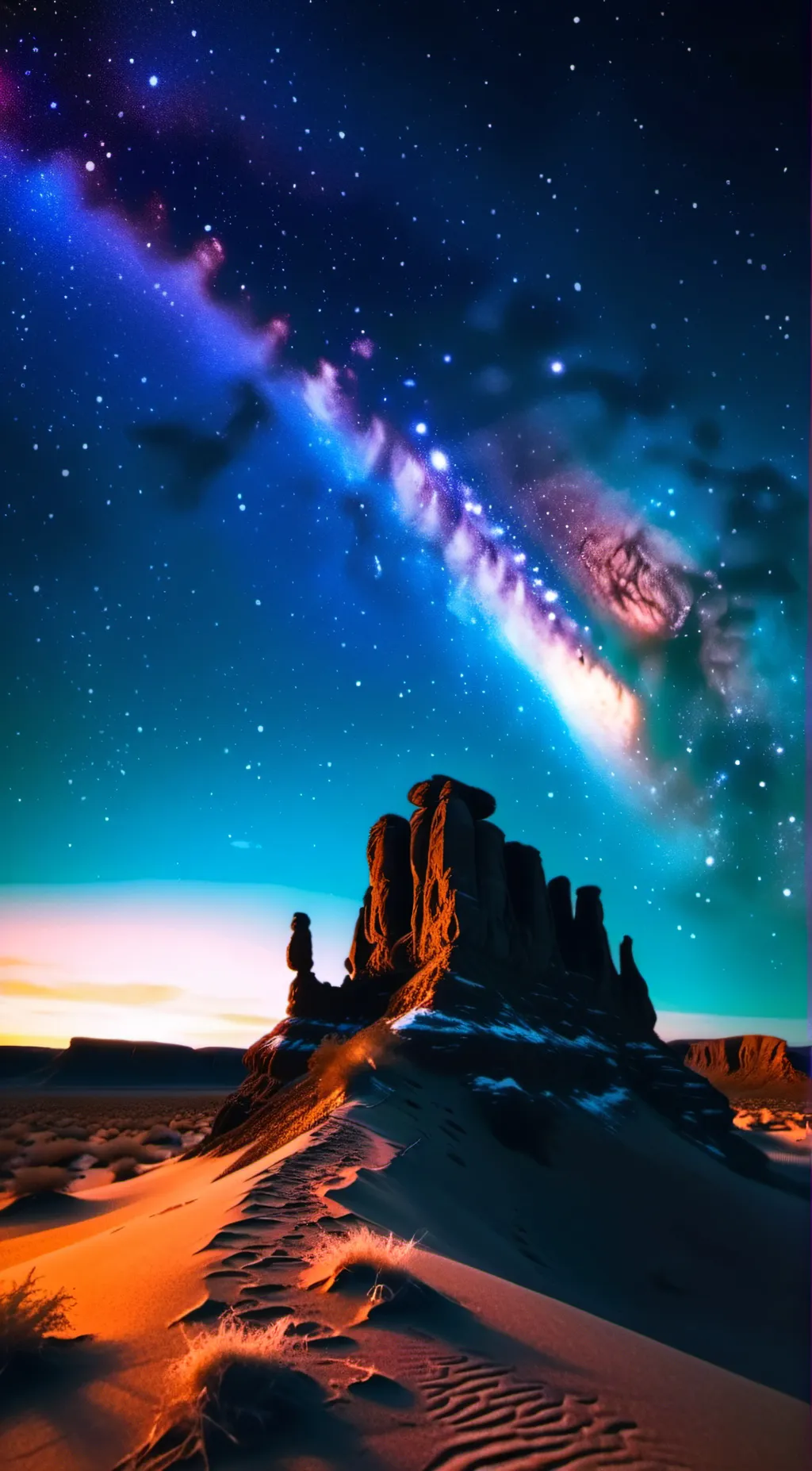 ai character: Desert RPG background