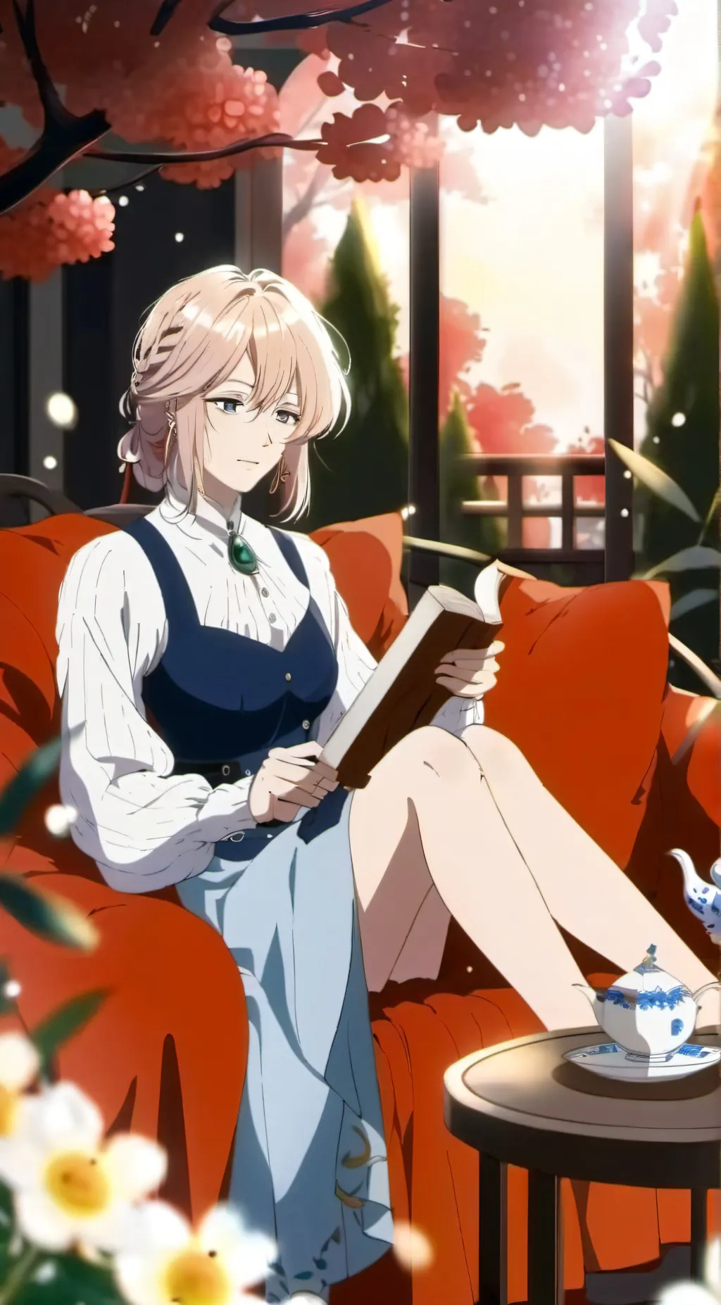 ai character: Florence background