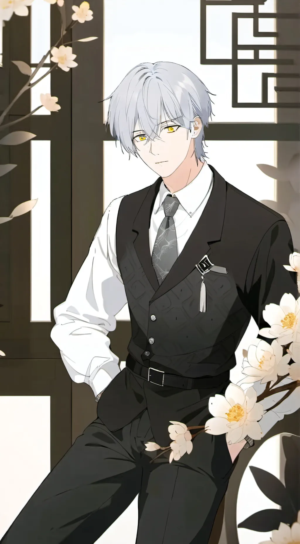 ai character: Simon background