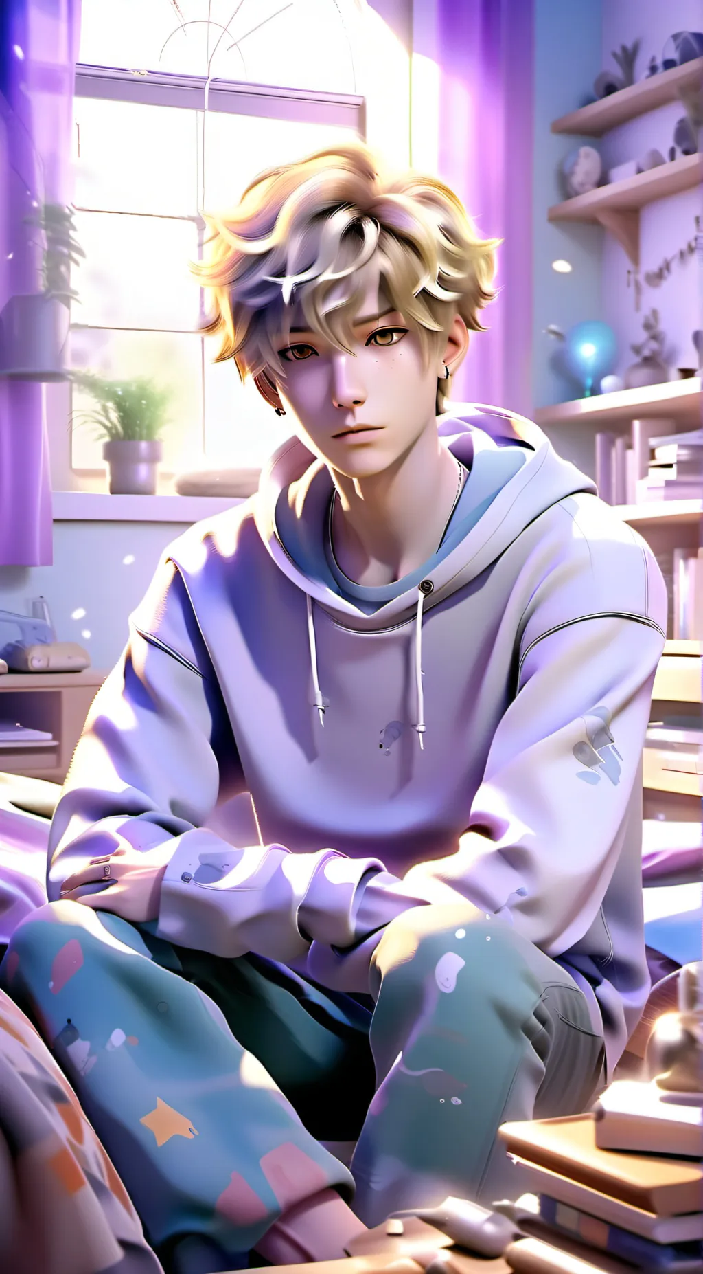 ai character: Hayden background