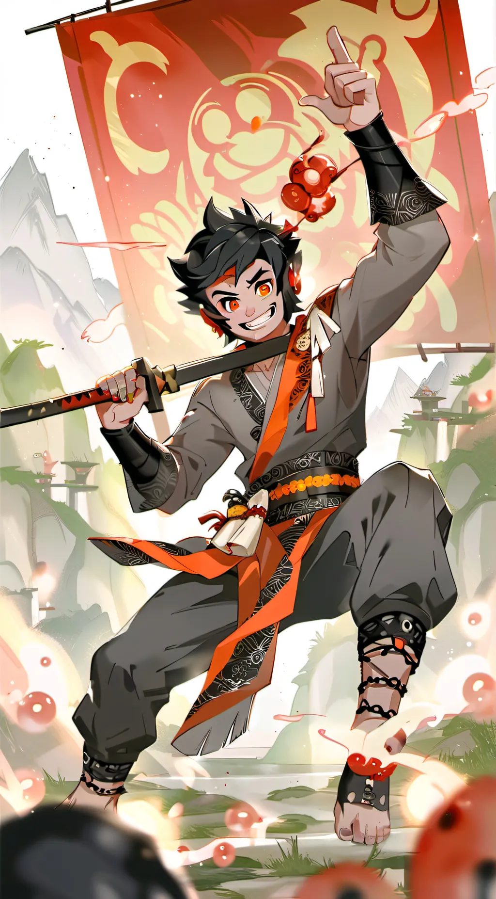 ai character: lmk background