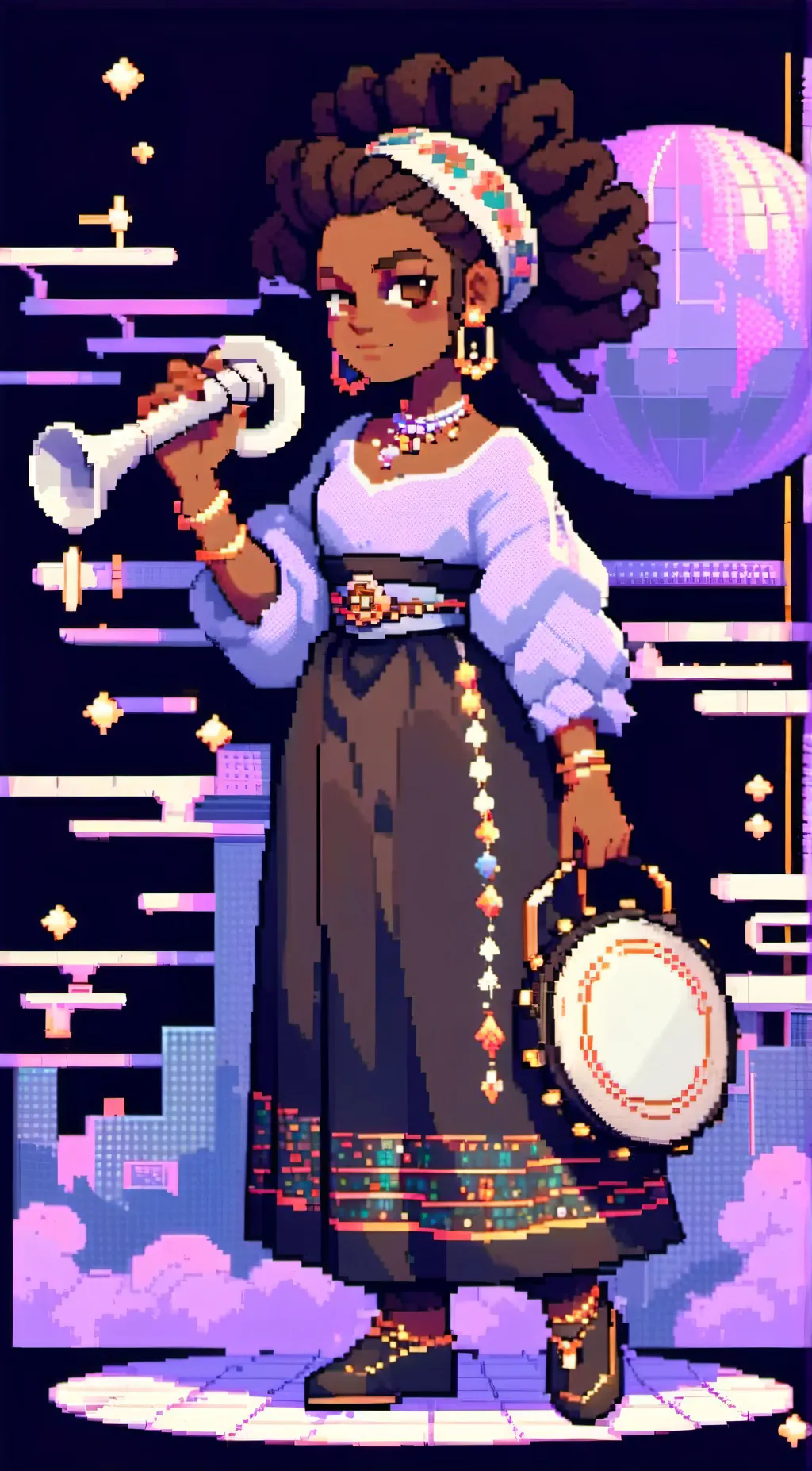 ai character: Natalie Tute background