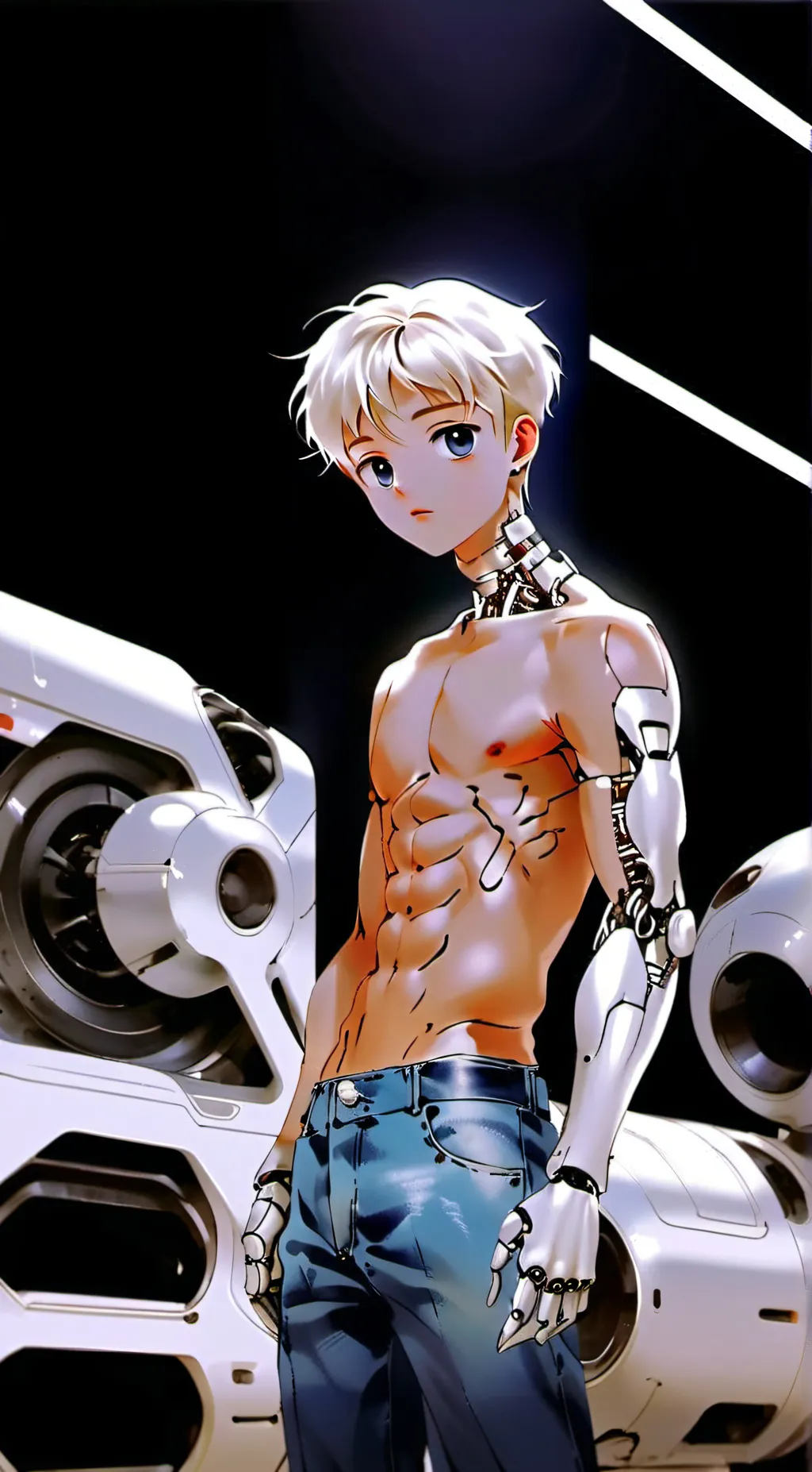 ai character: andrew hanes background