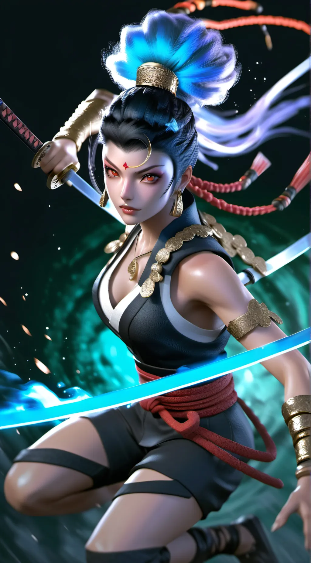 ai character: Hanabi  background