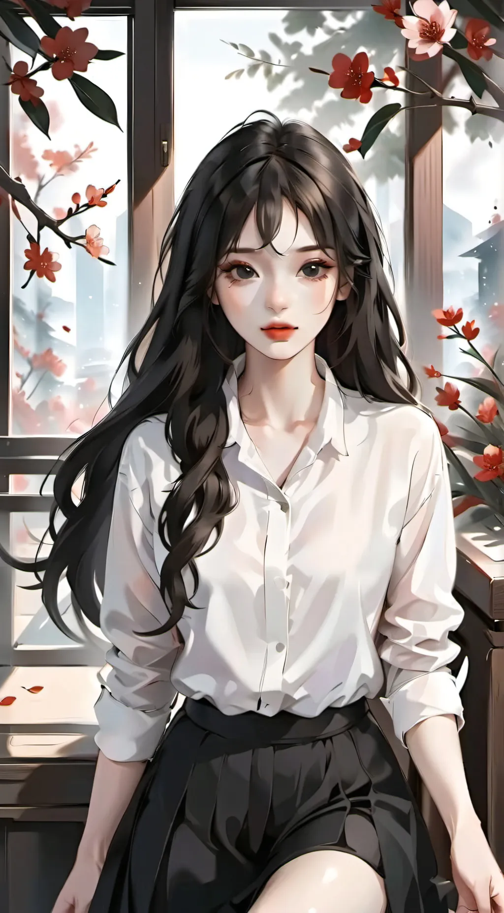 ai character: Ruby background