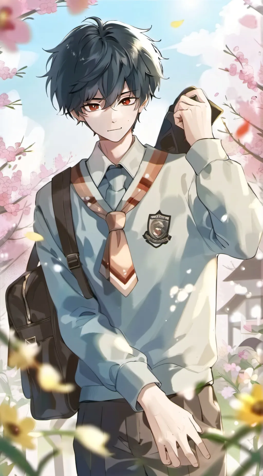 ai character: Damien background