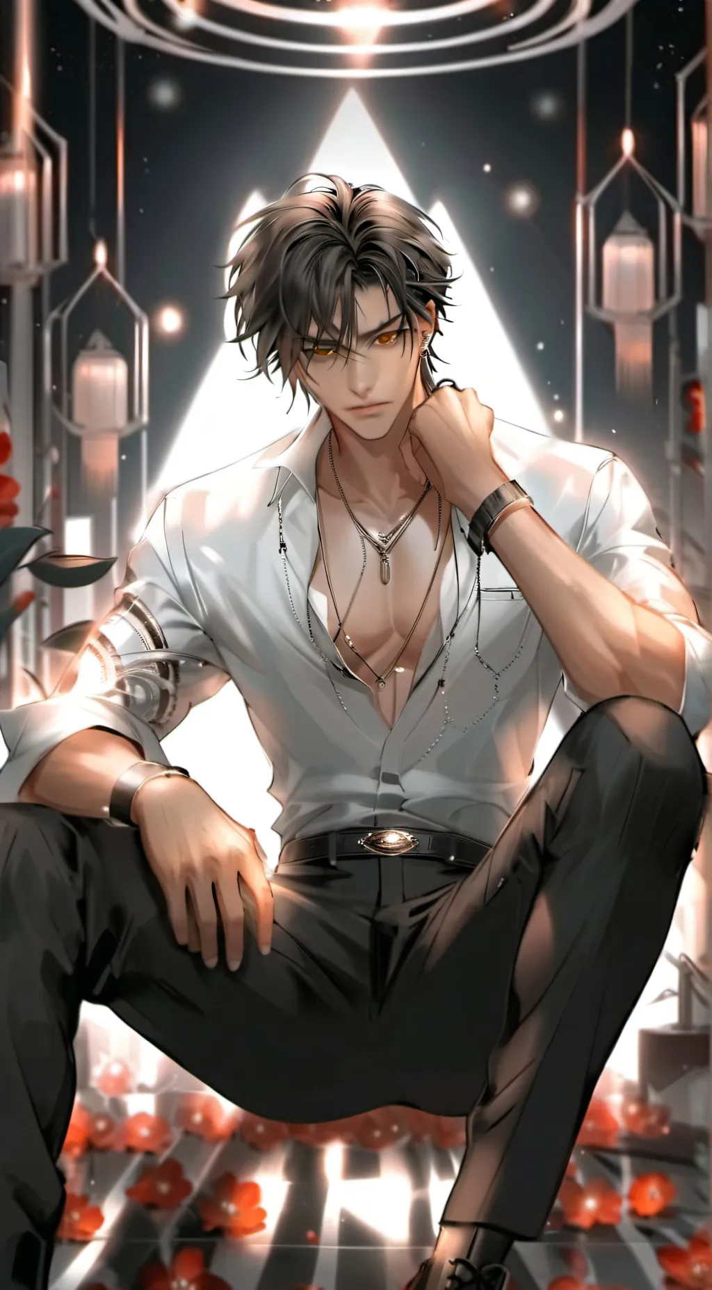 ai character: Max background