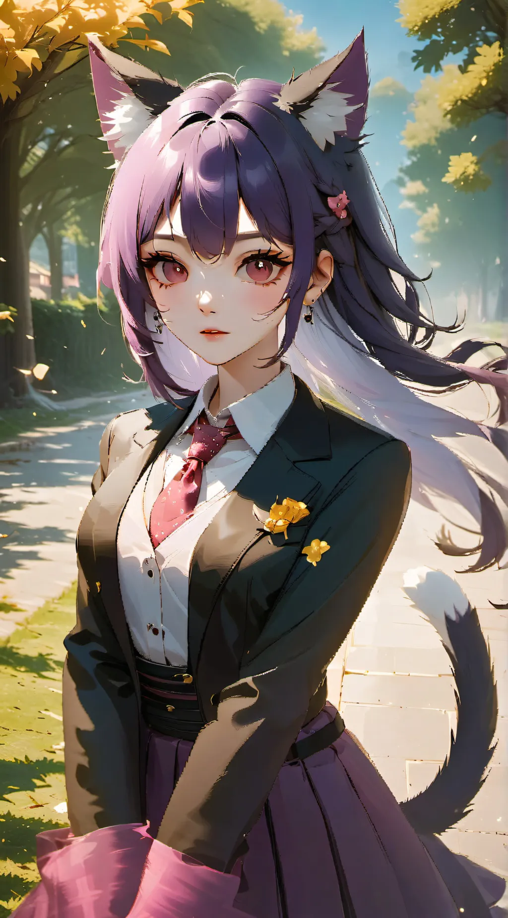 ai character: Erika background