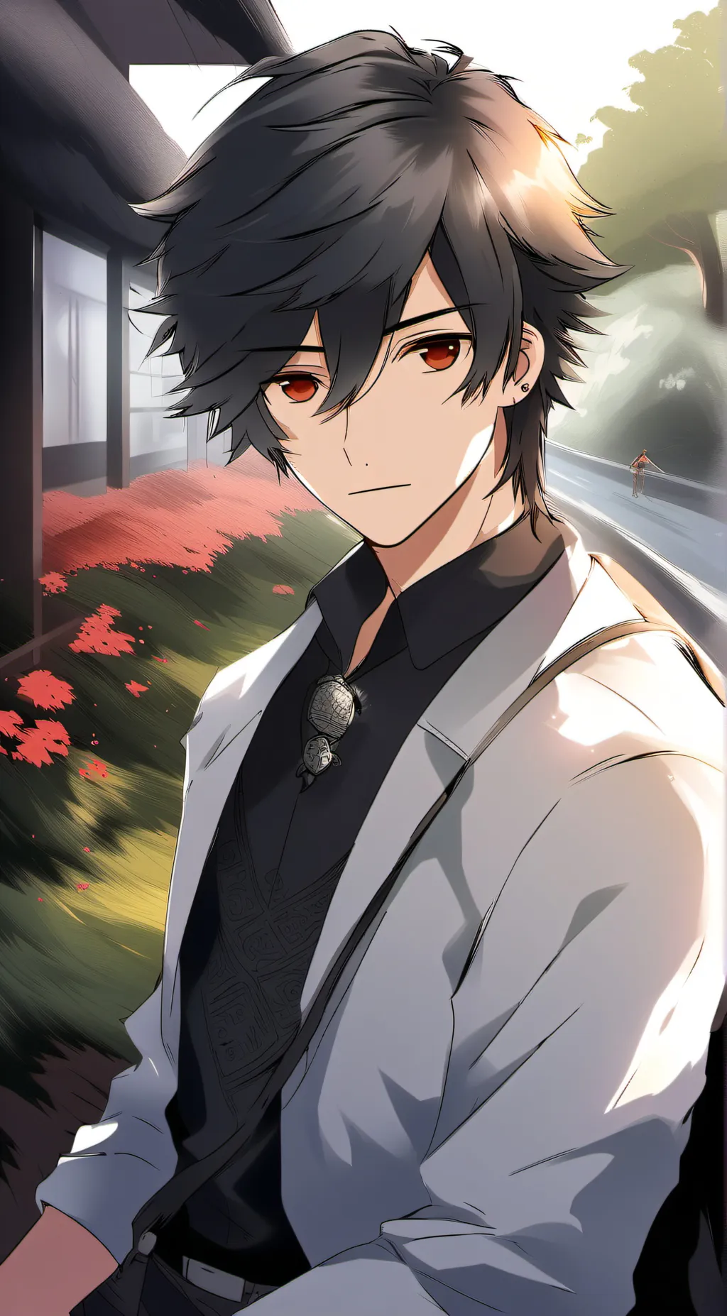 ai character: Max background