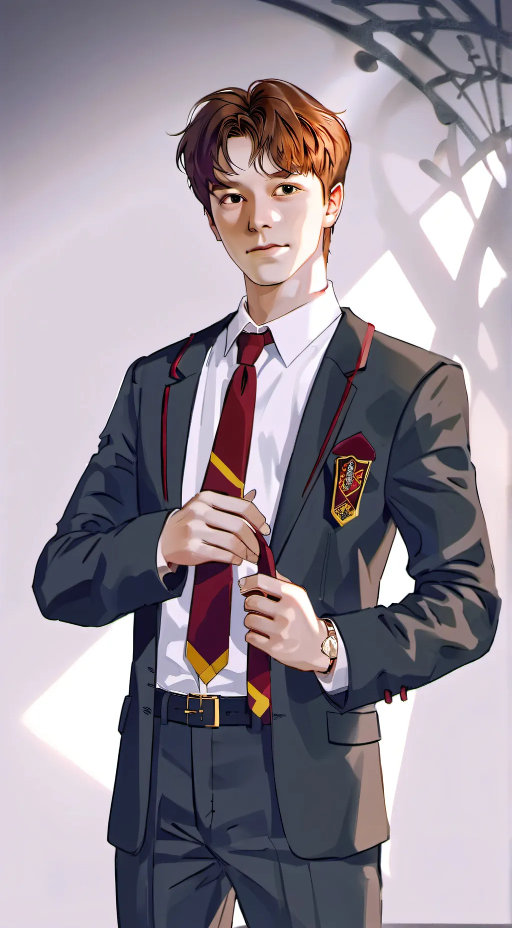 ai character: George weasly  background