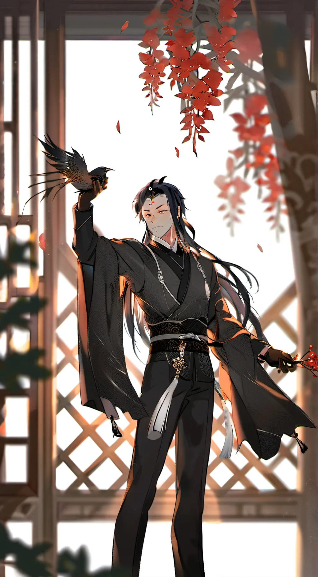 ai character: Hashira background