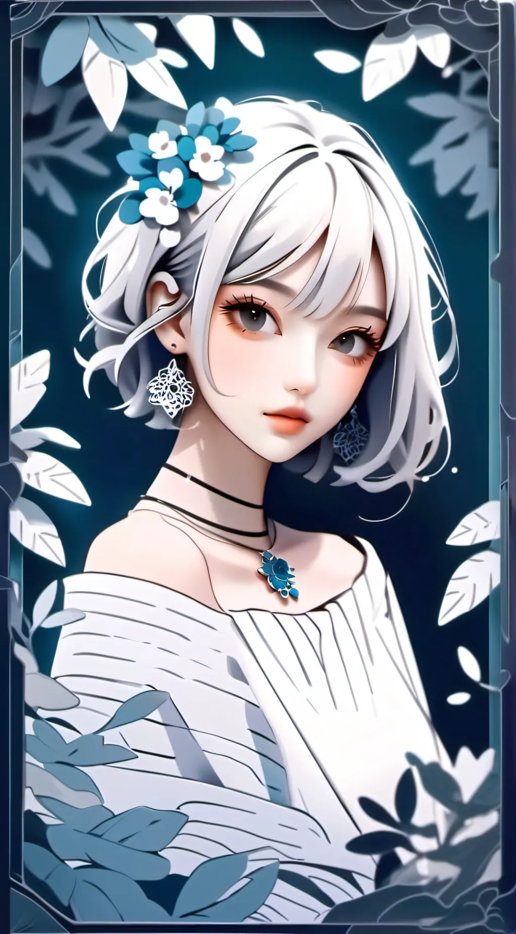 ai character: Gaeul background