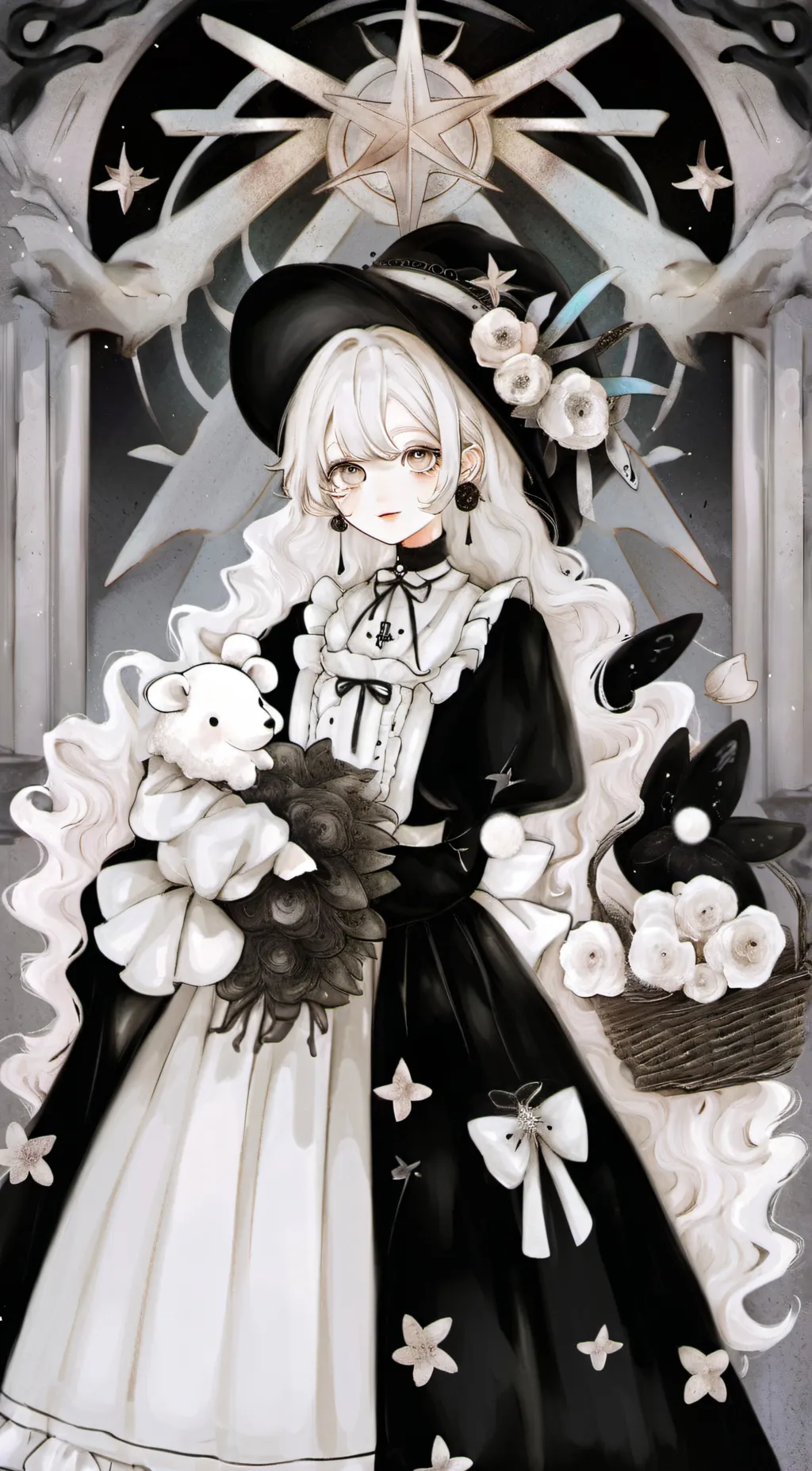ai character: Ariana background
