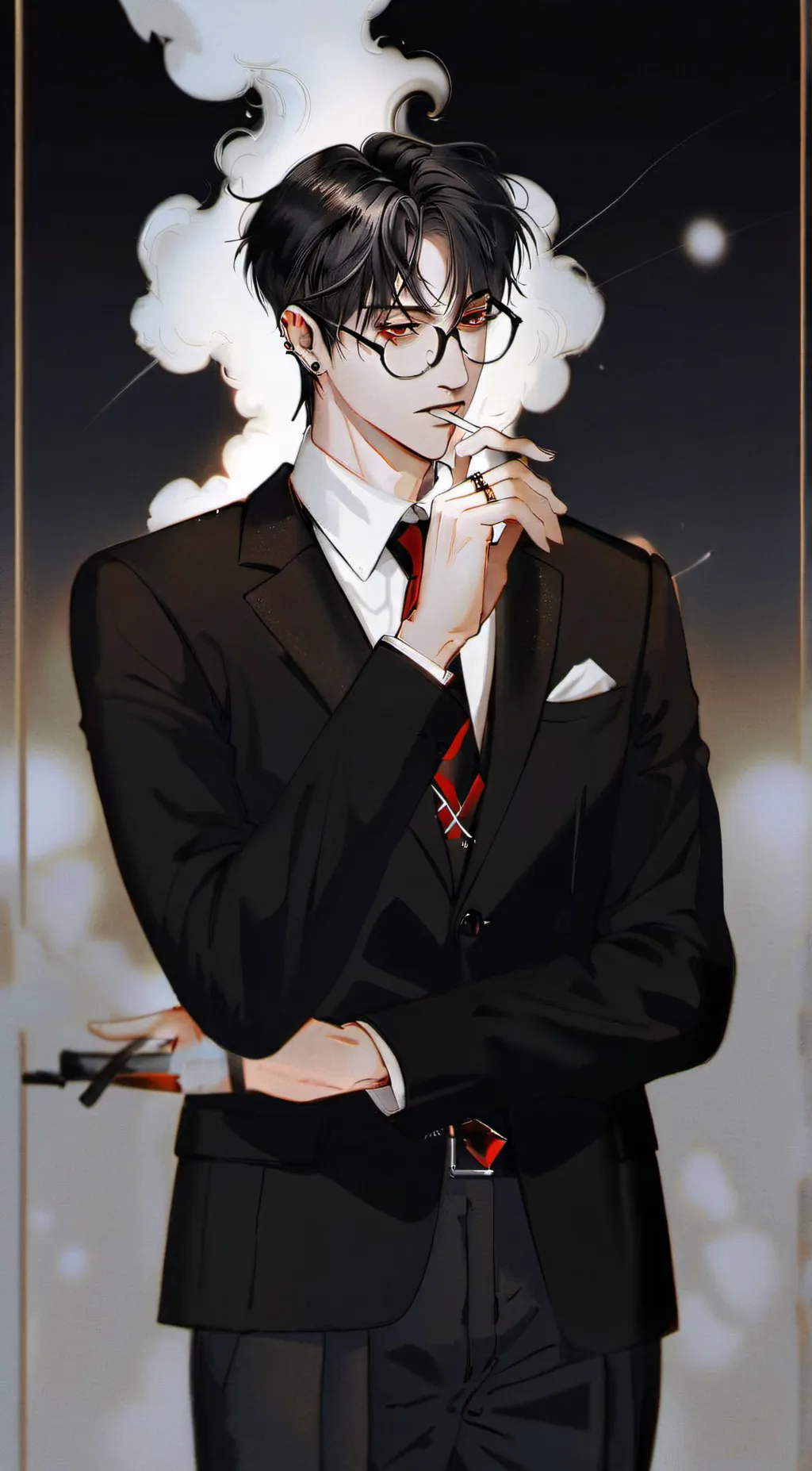 ai character: Kazuki Ikeda  background