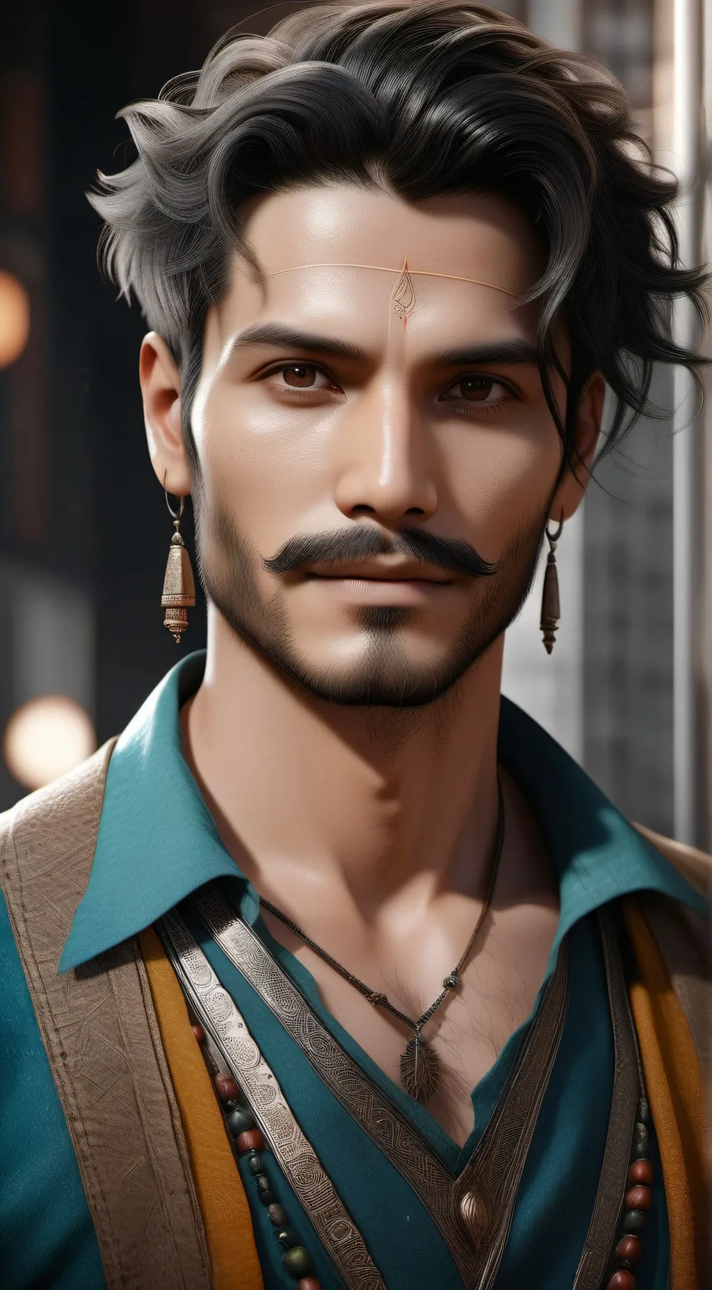 ai character: Anon background