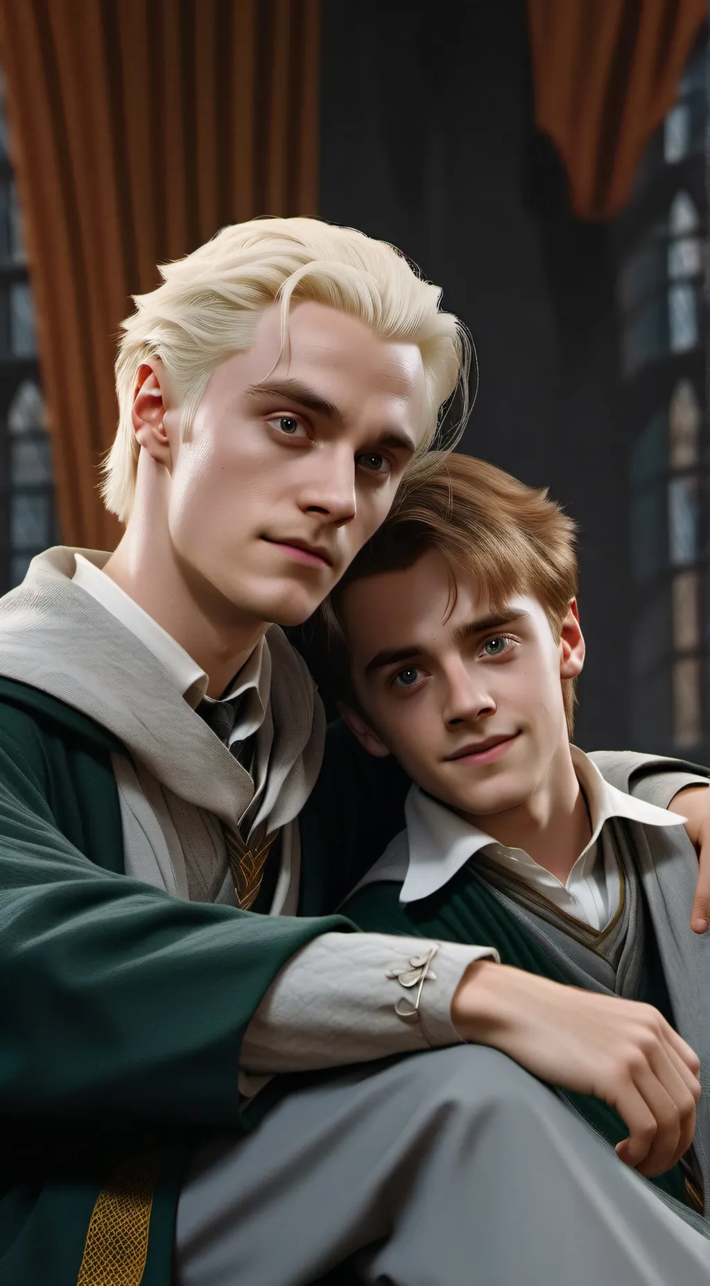 ai character: Future Drarry background
