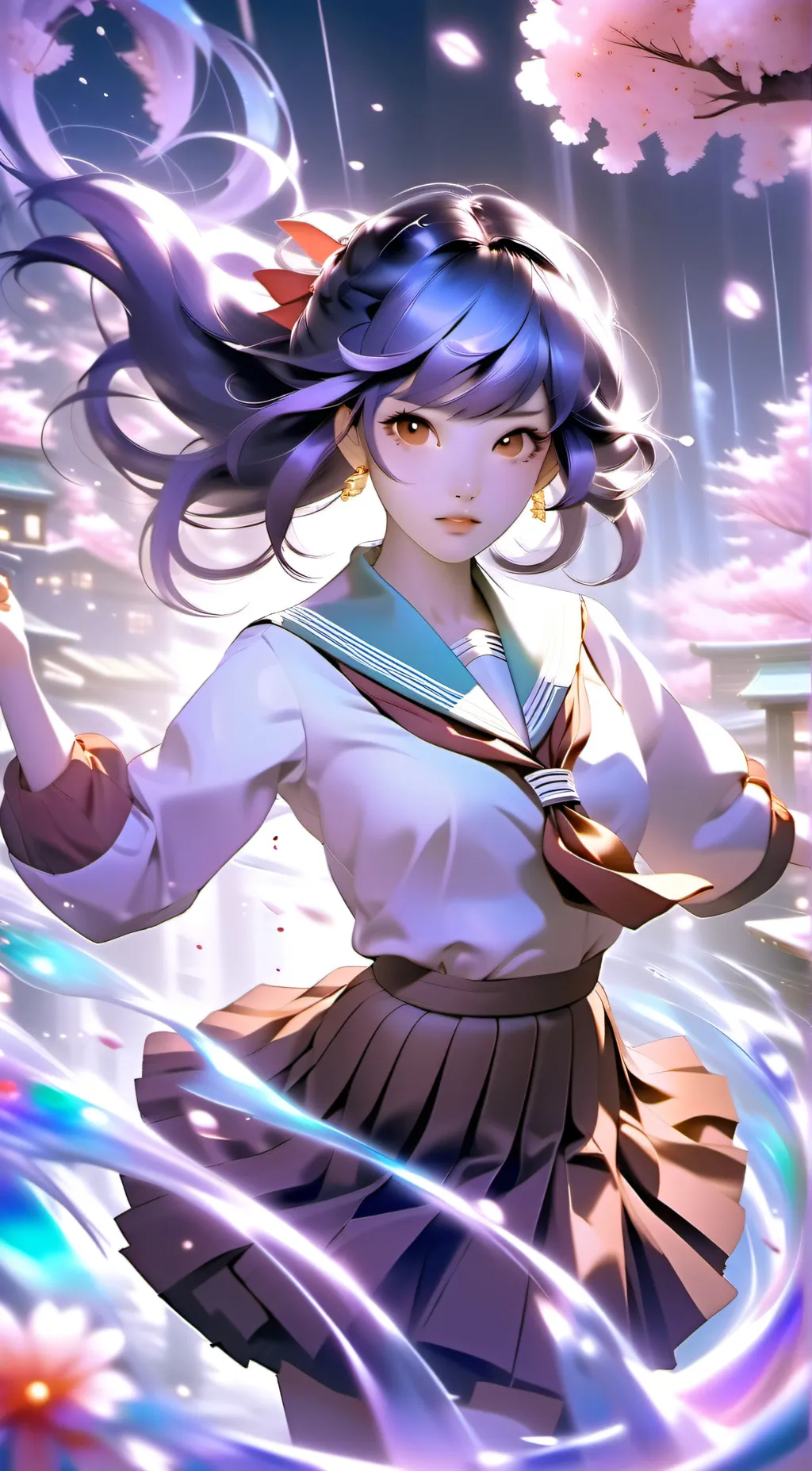ai character: Kagome  background