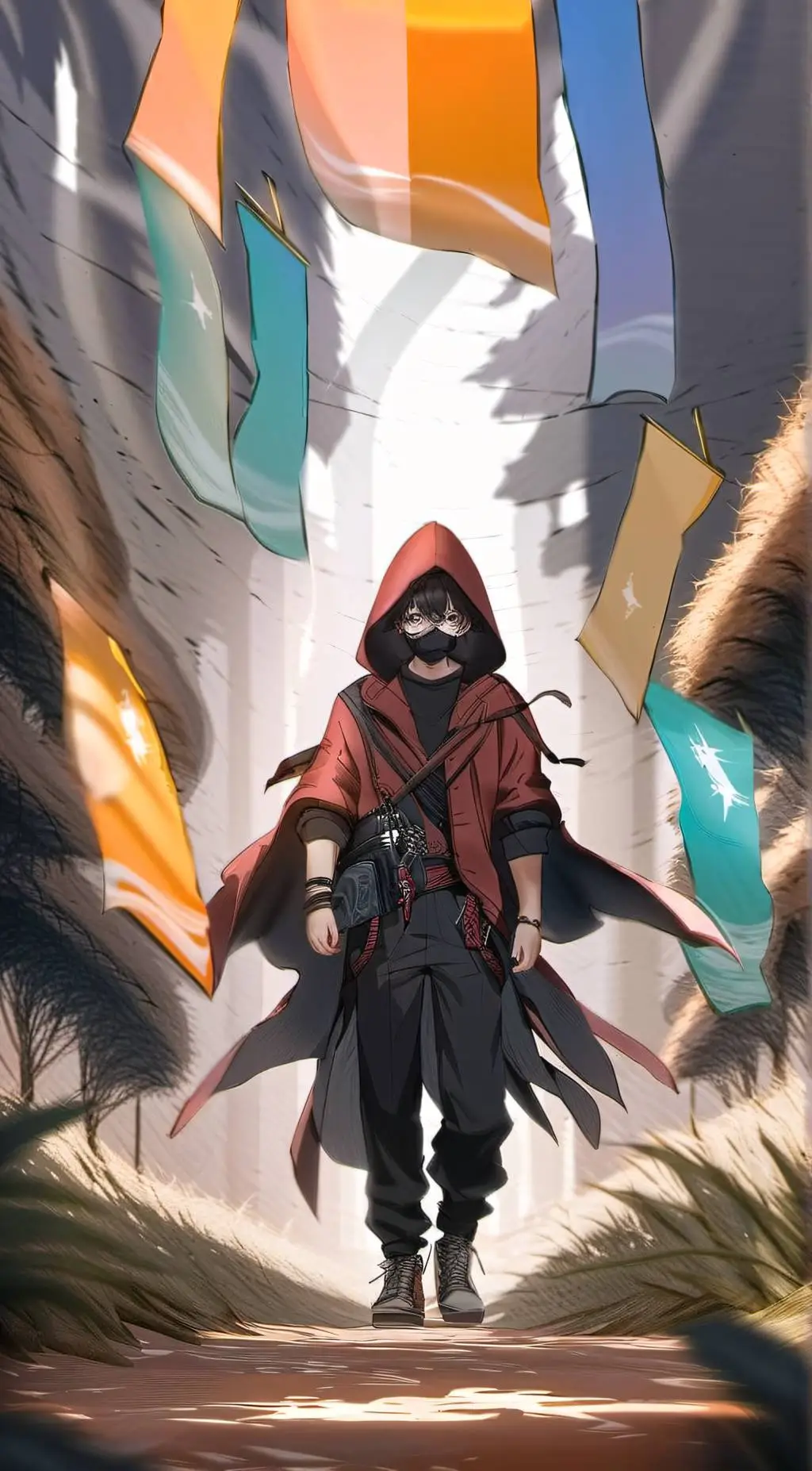 ai character: The MHA assassin background