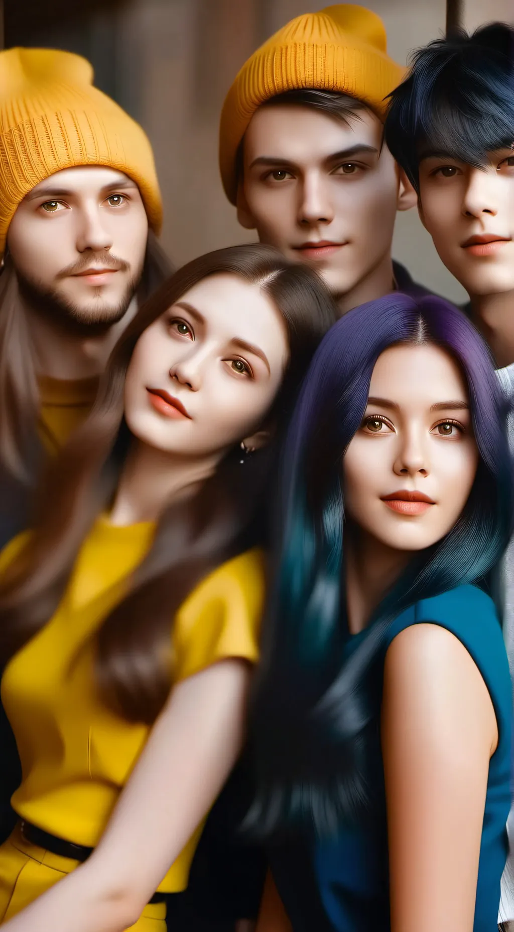 ai character: Descendants background