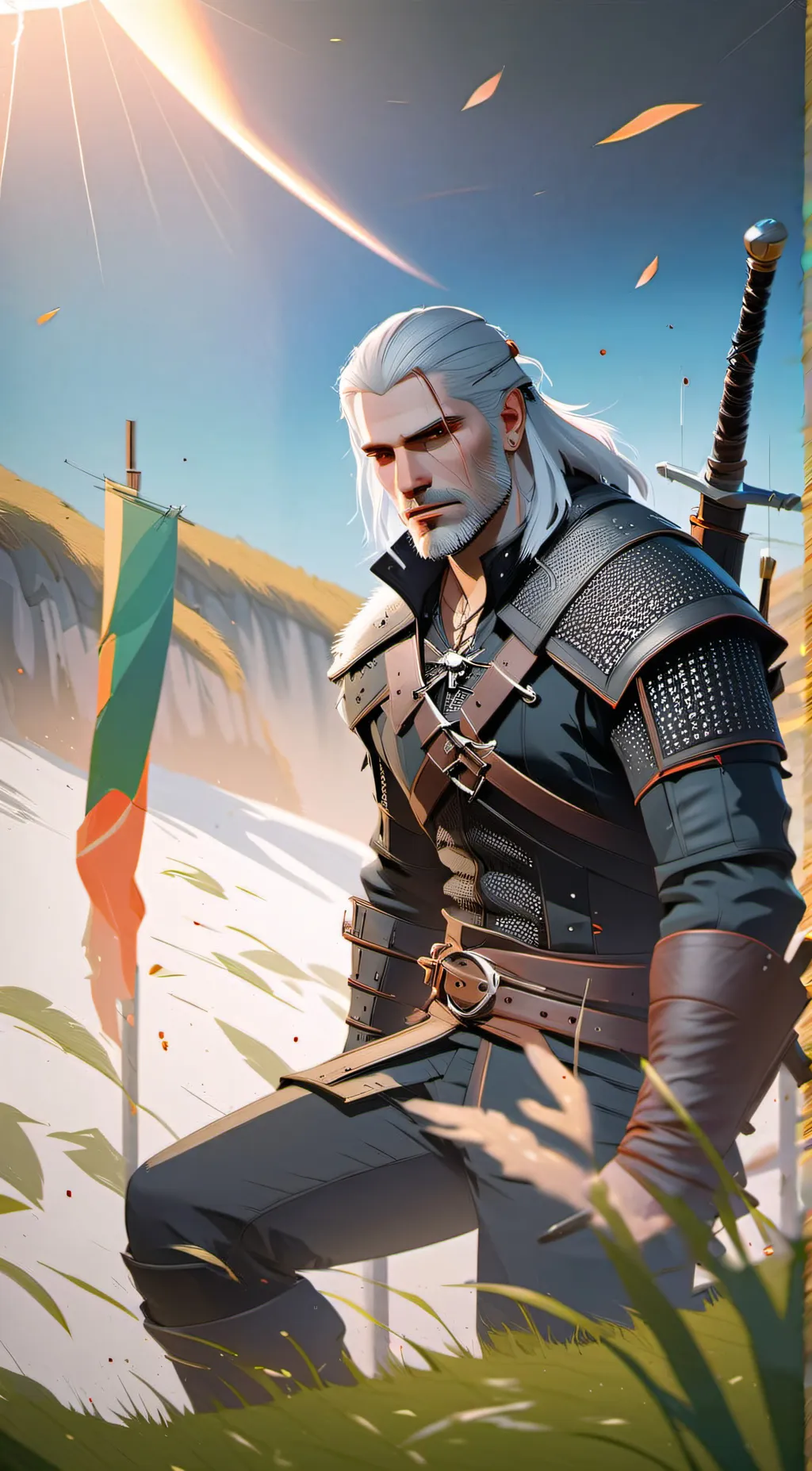 ai character: Geralt of Rivera background