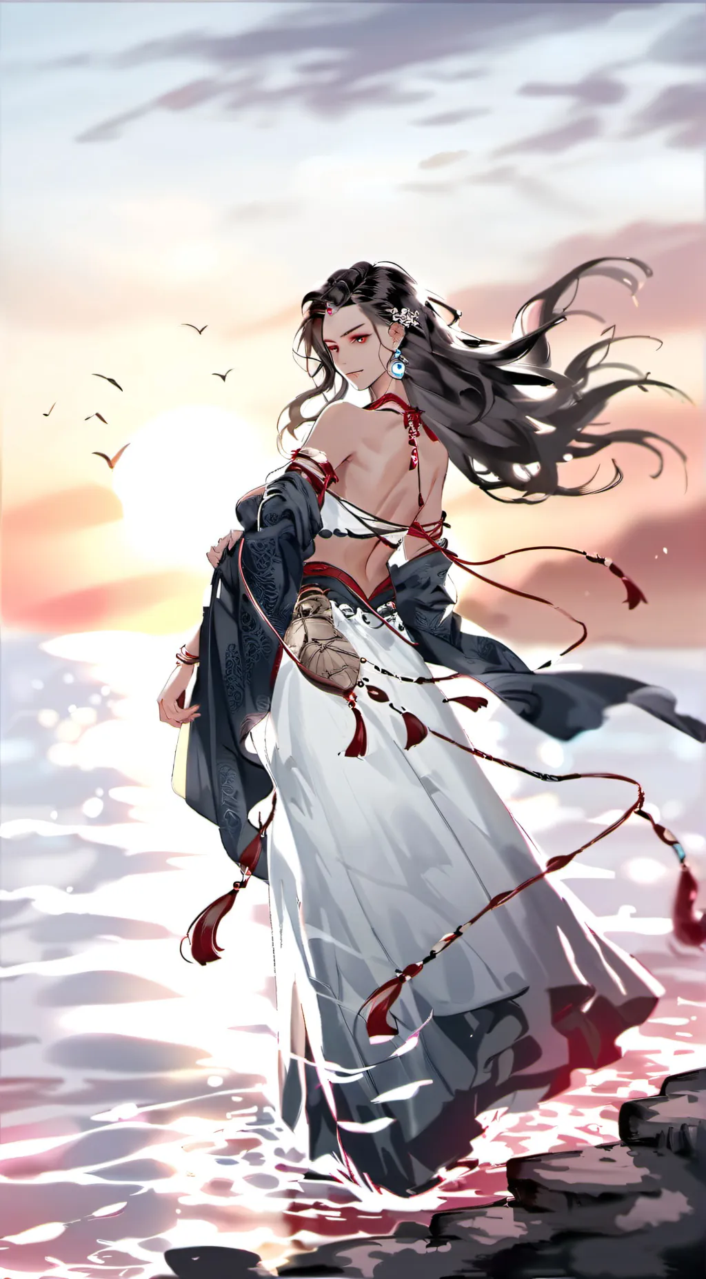 ai character: Xiao background