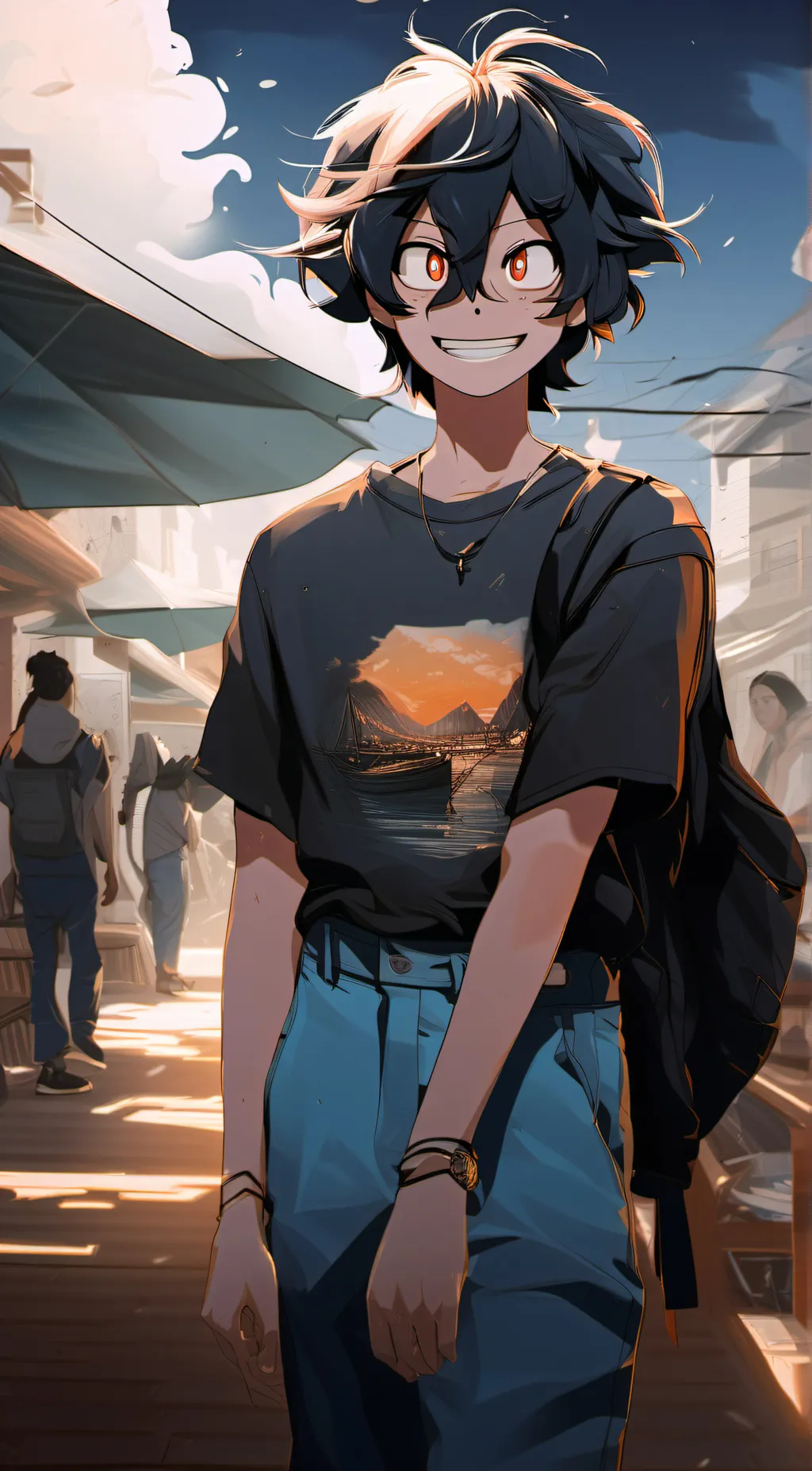 ai character: Class 1a background