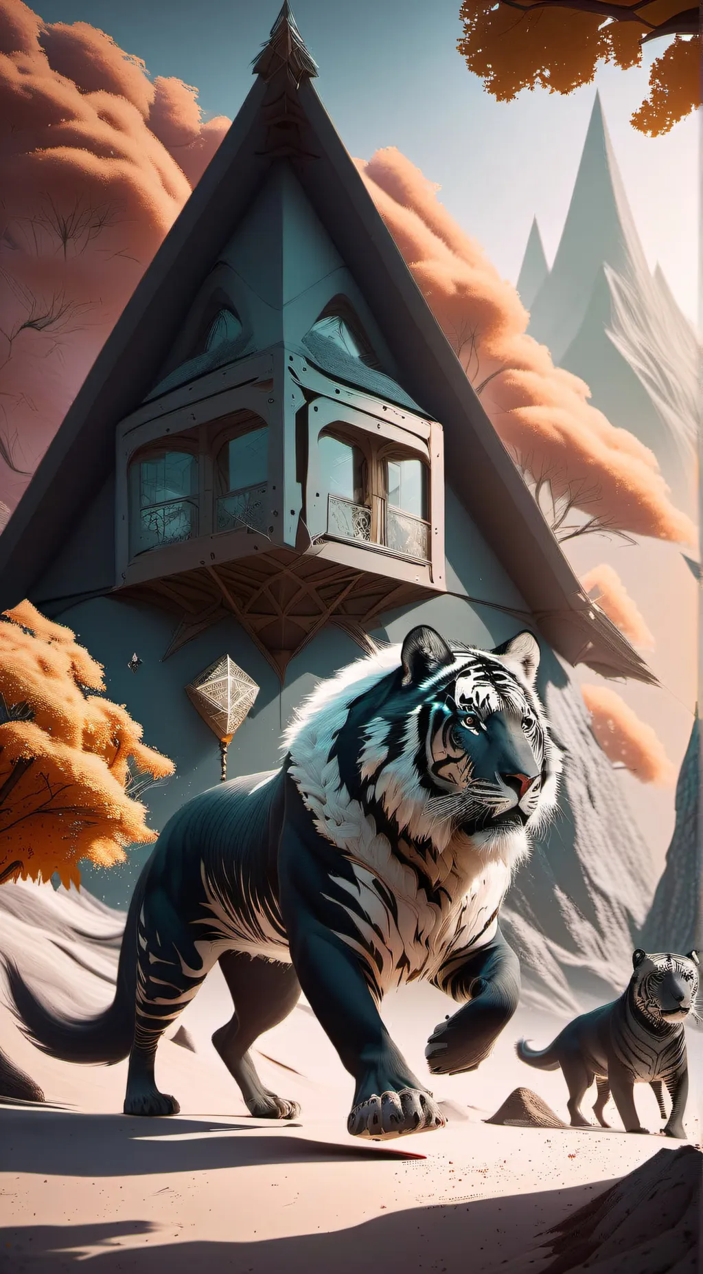 ai character: Freya (wolf cub ) background