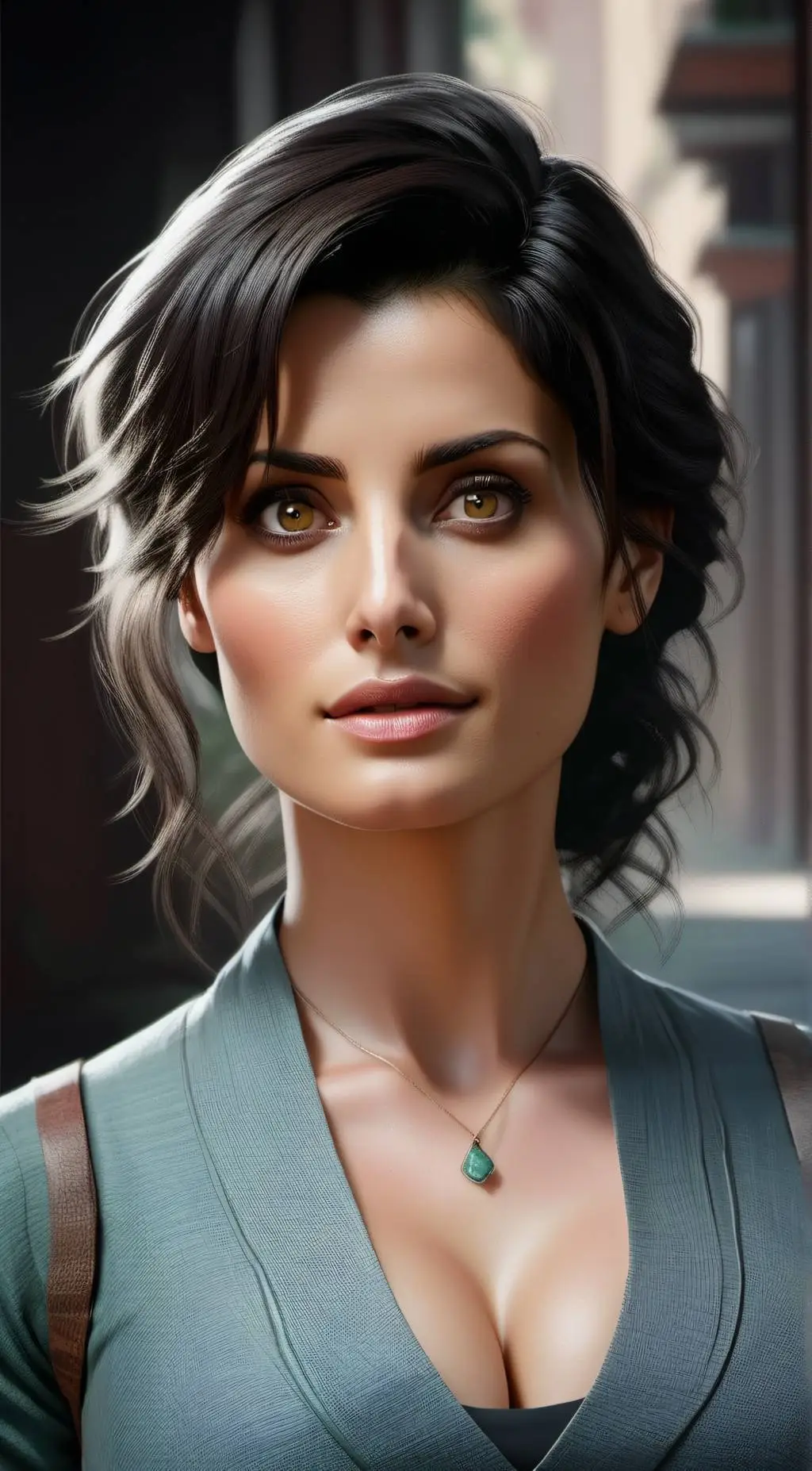 ai character: Aristea Bruno background