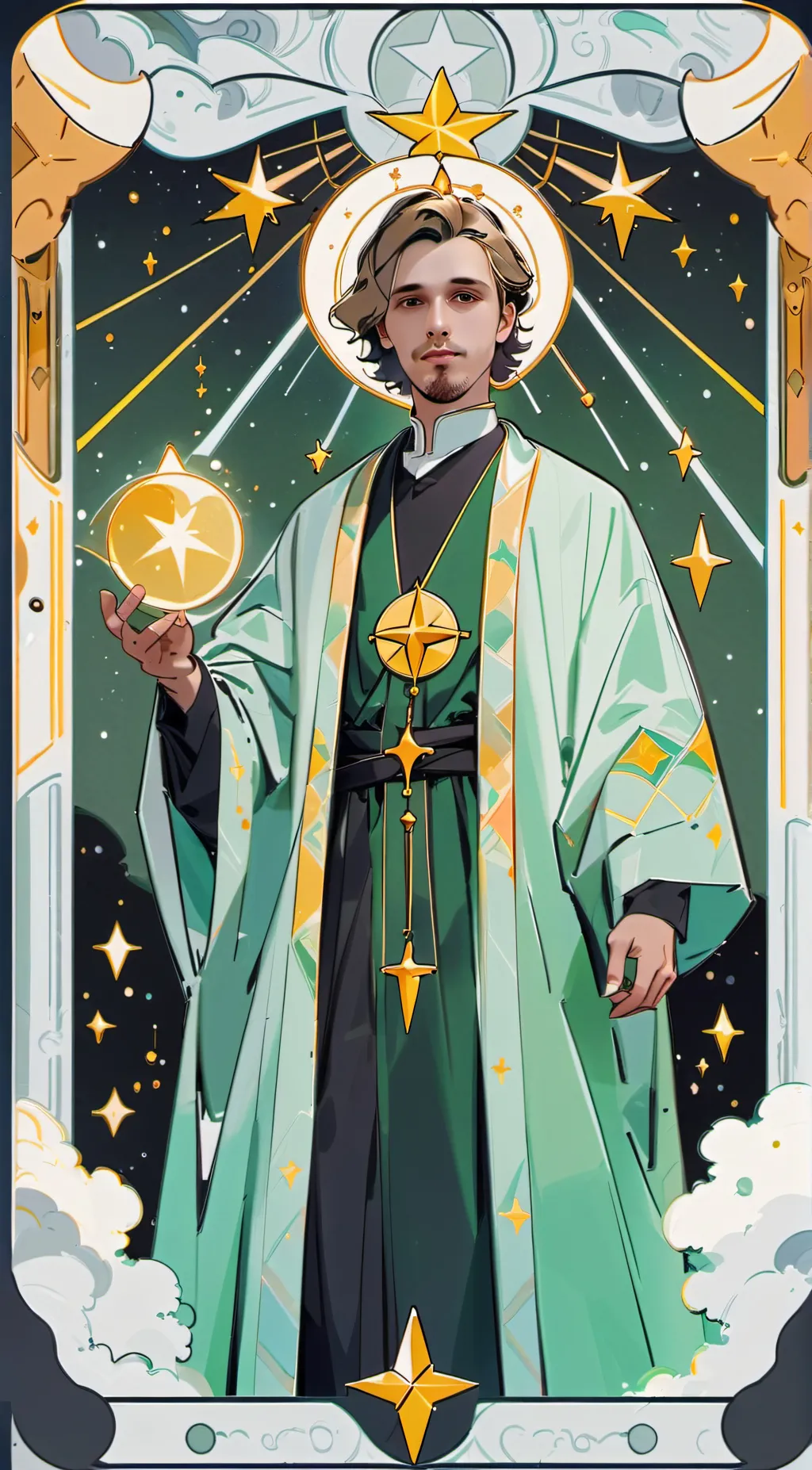 ai character: Astrum background