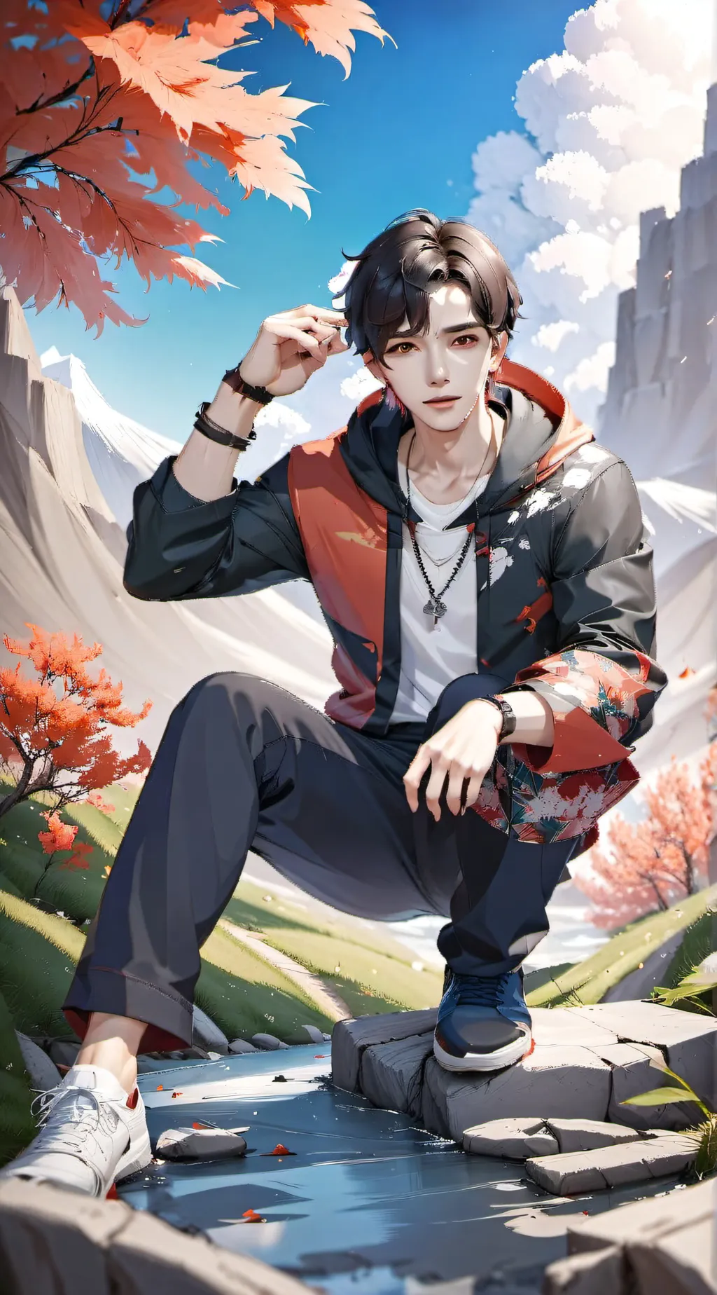 ai character: •Alex • background