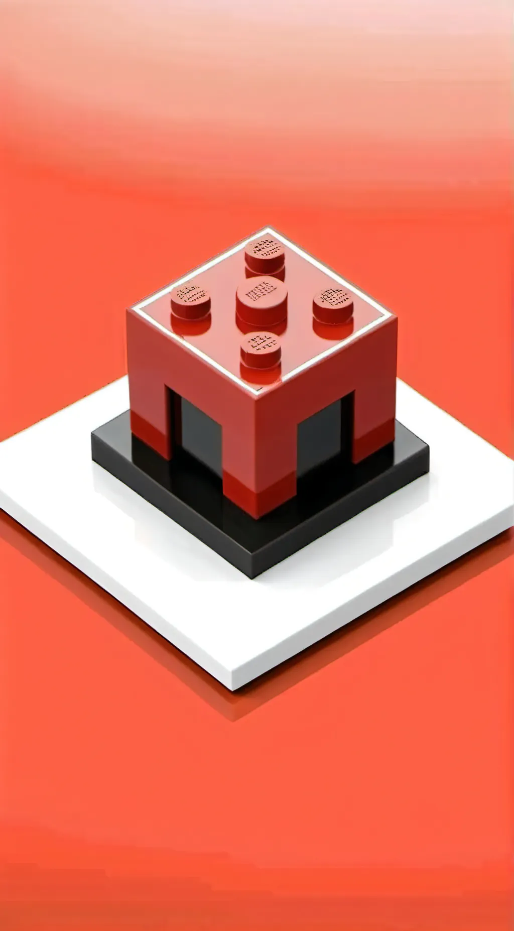 ai character: It’s a Lego  background