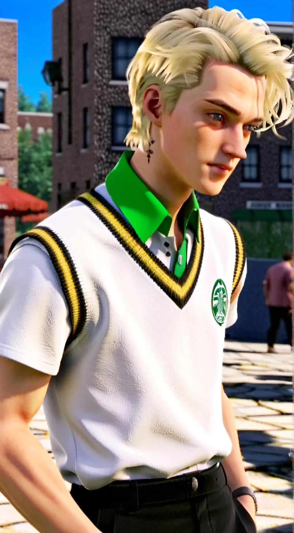 ai character: Hogwarts background