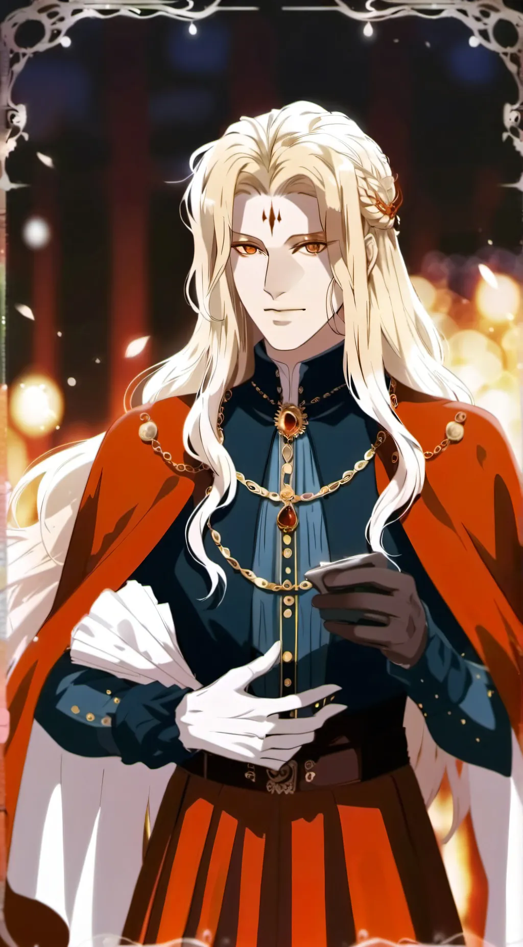 ai character: Alucard  background