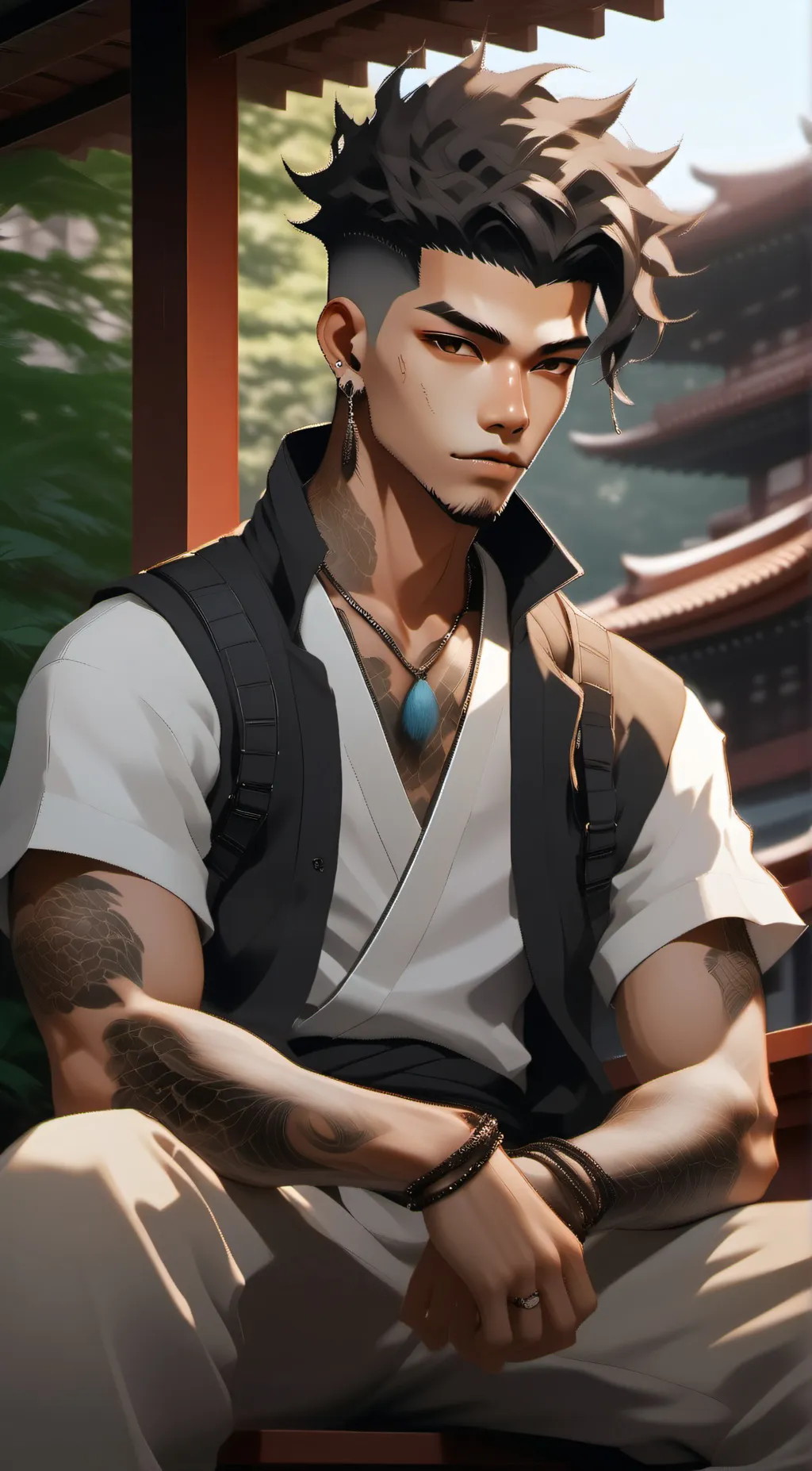 ai character: Kamau background