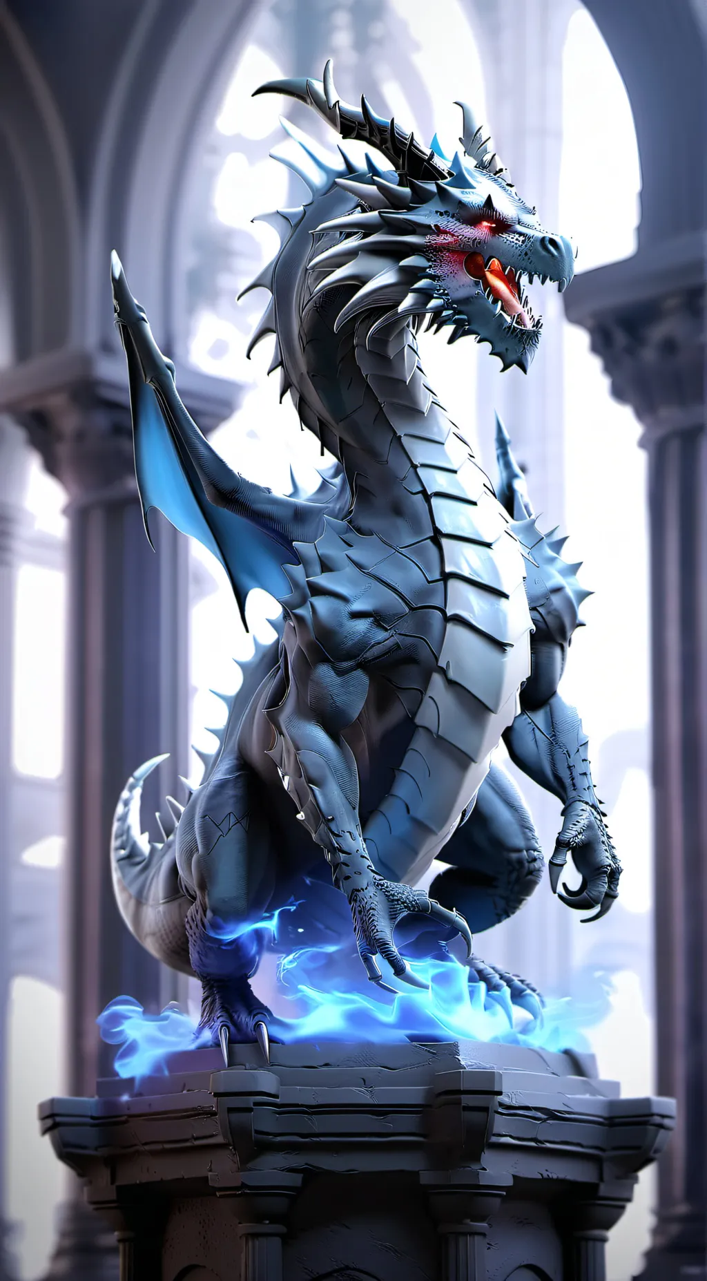 ai character: Wings of fire background