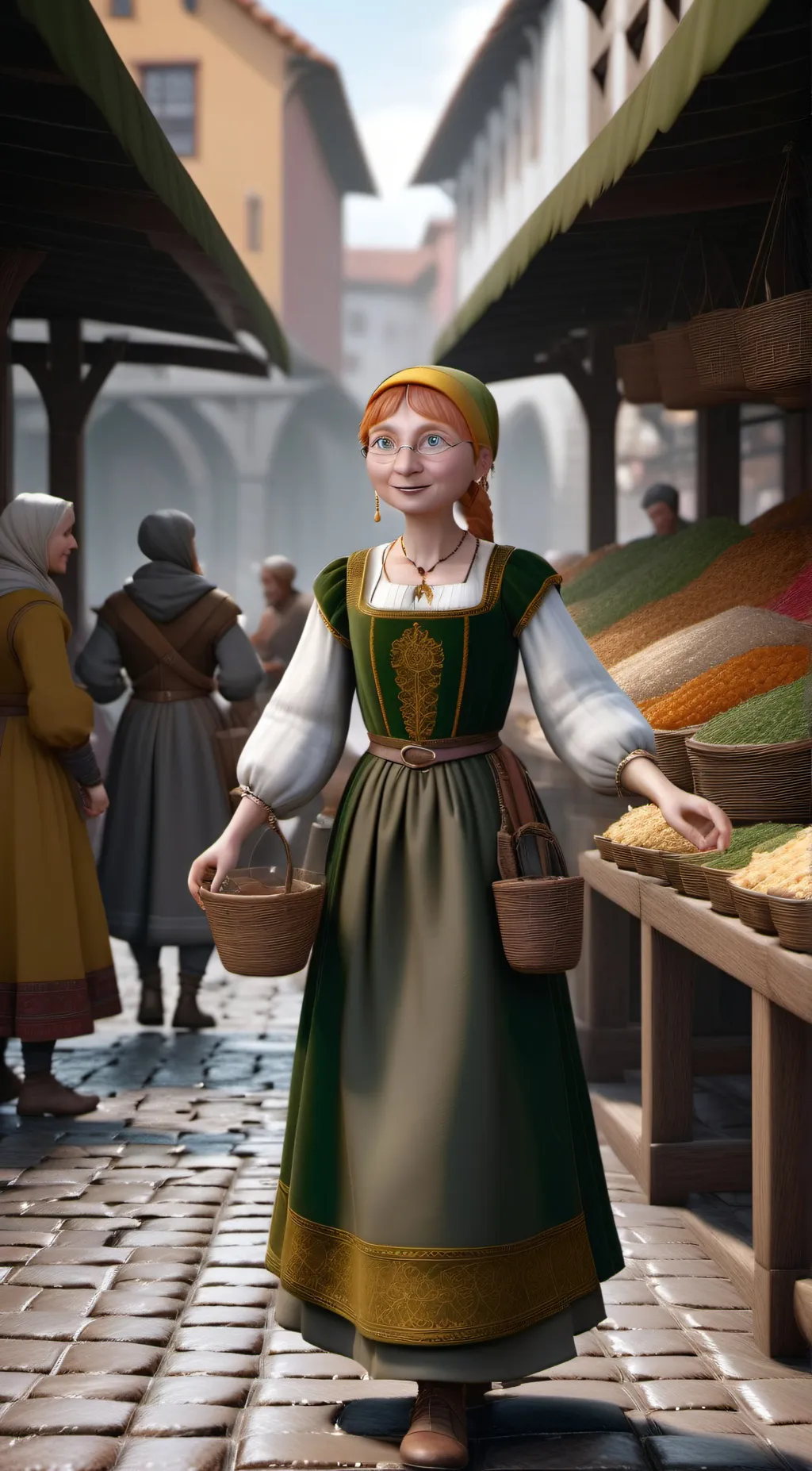 ai character: Bridget. background